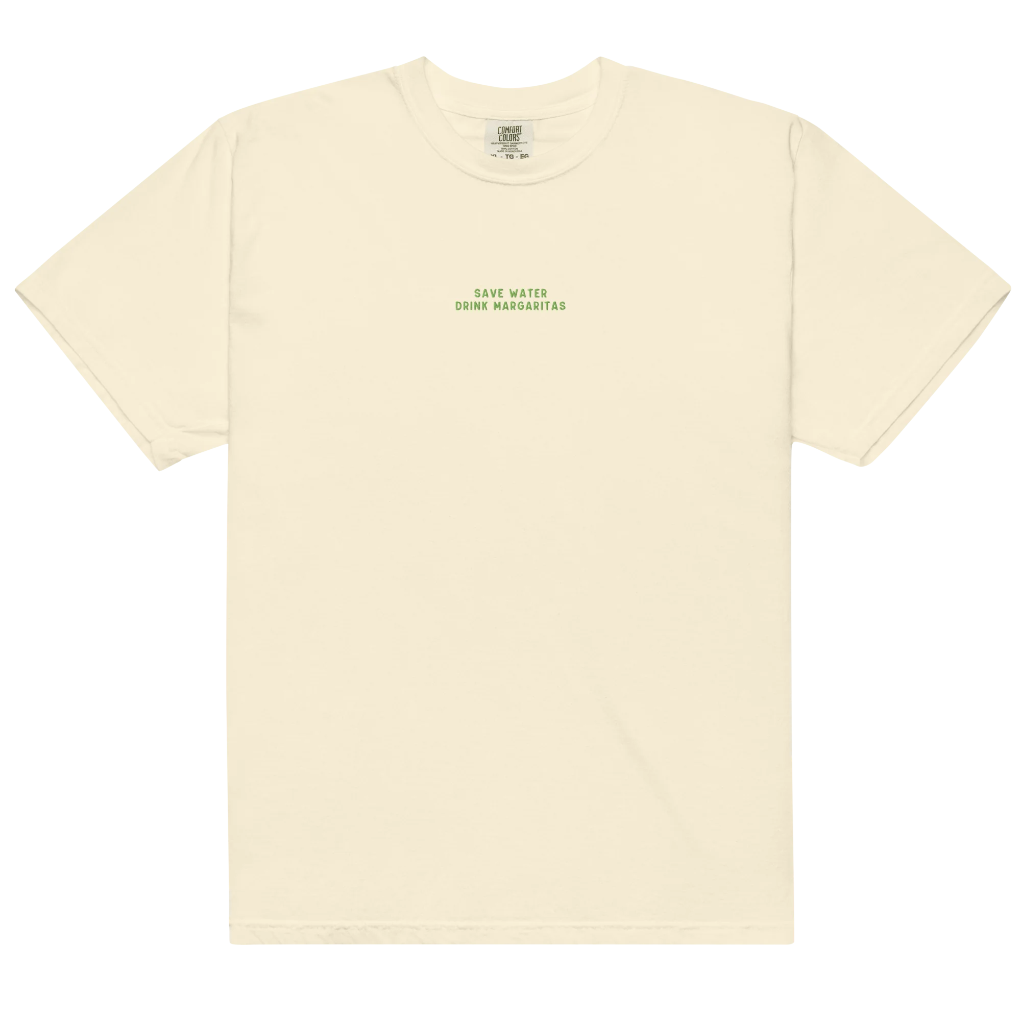 Save Water Drink Margaritas Embroidered Classic T-Shirt - Image 9