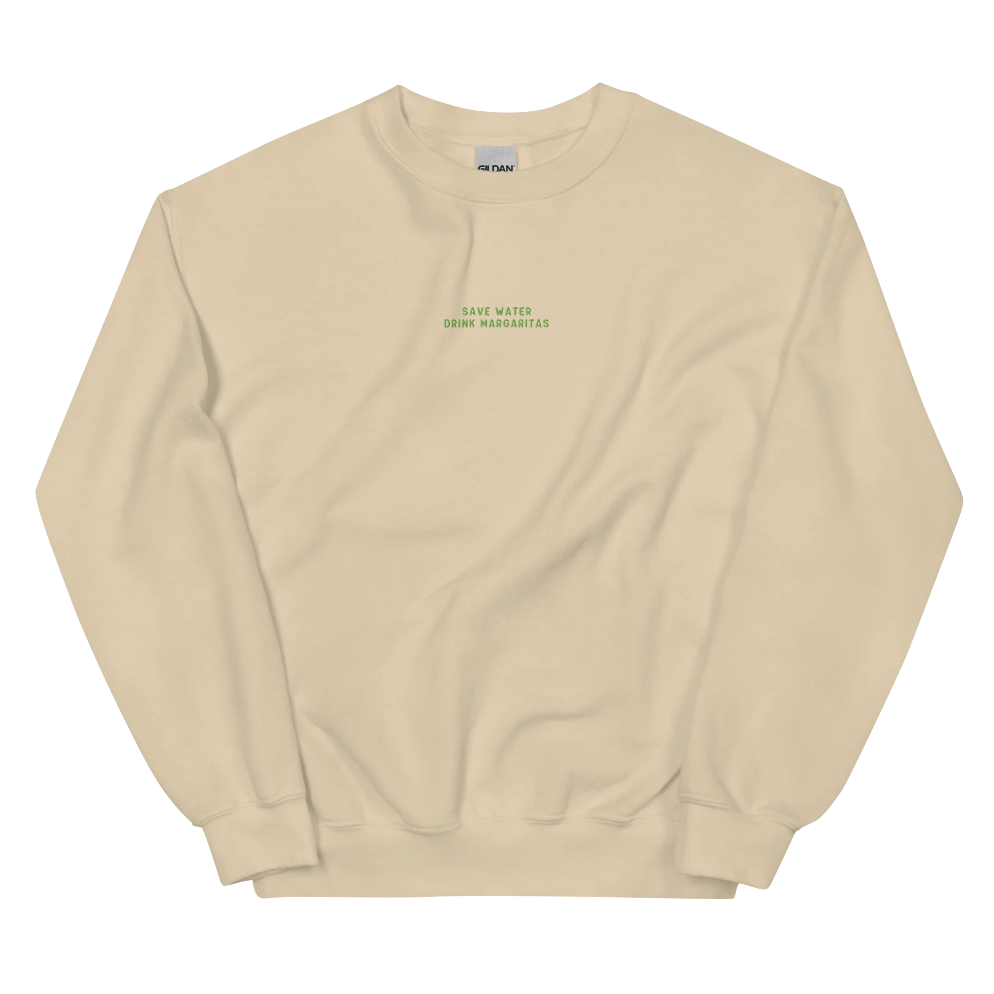 Save Water Drink Margaritas Embroidered Sweatshirt - Image 10