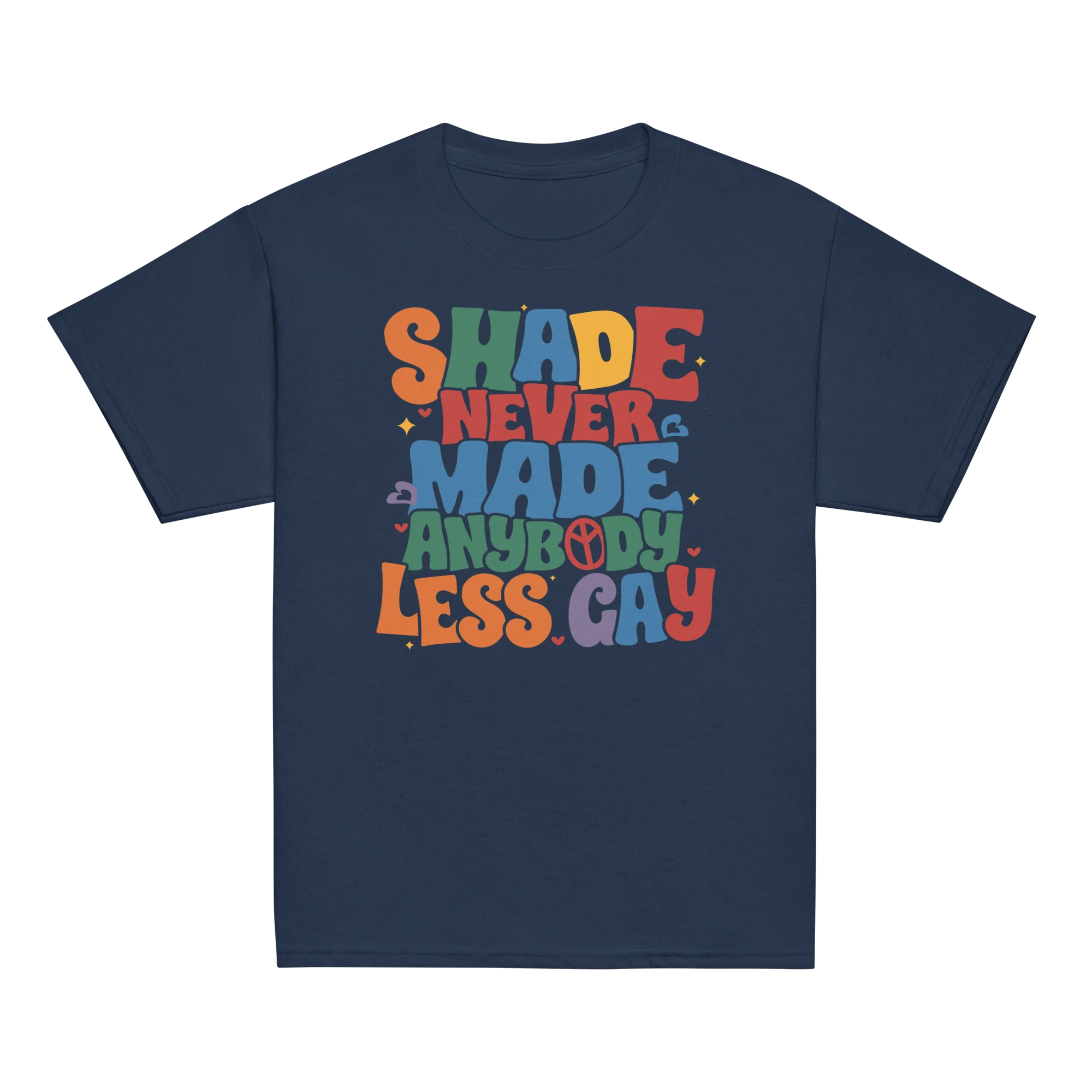 Shade Never Made Anybody Less Gay Pride Baby Tee - Image 6