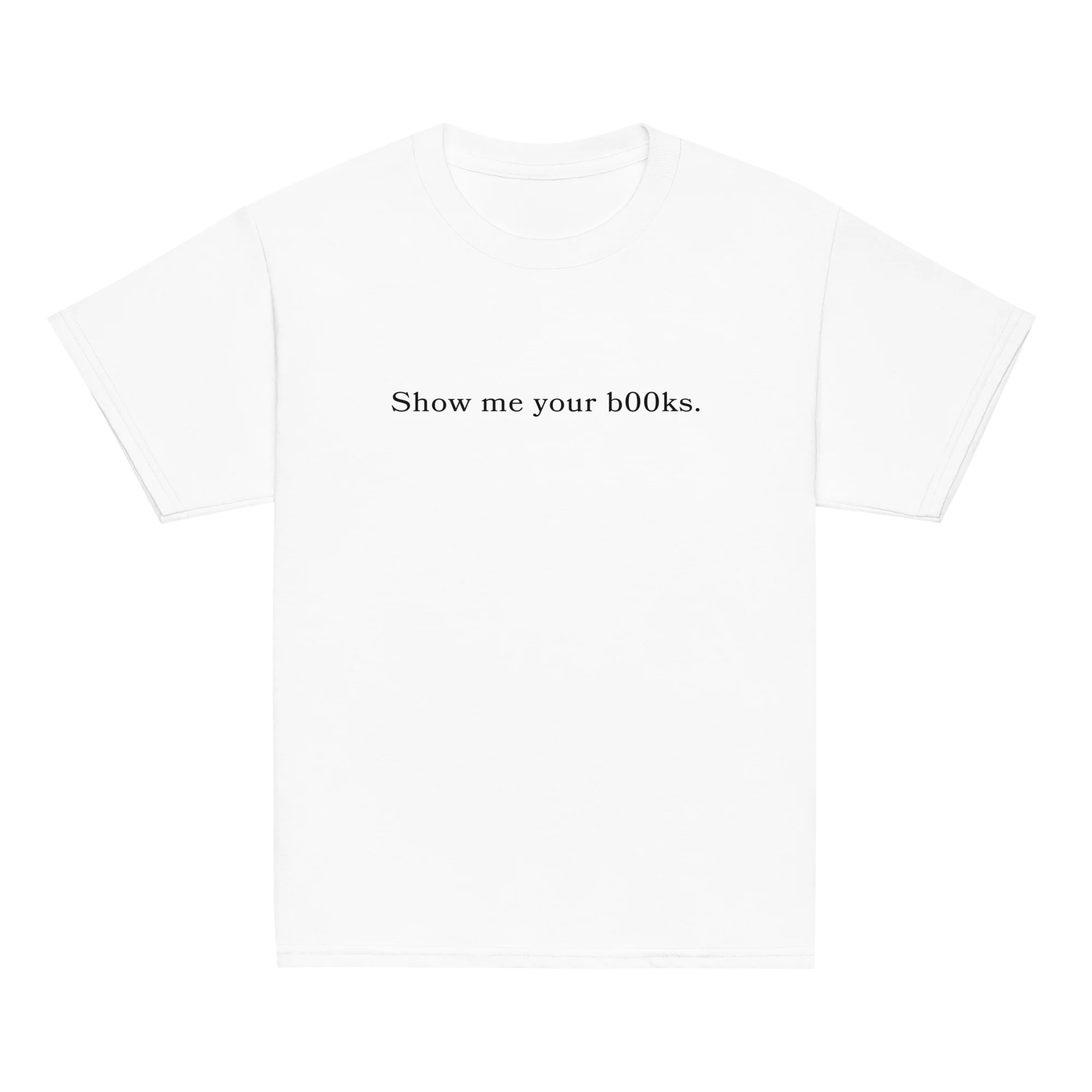 Show Me Your B00ks Baby Tee