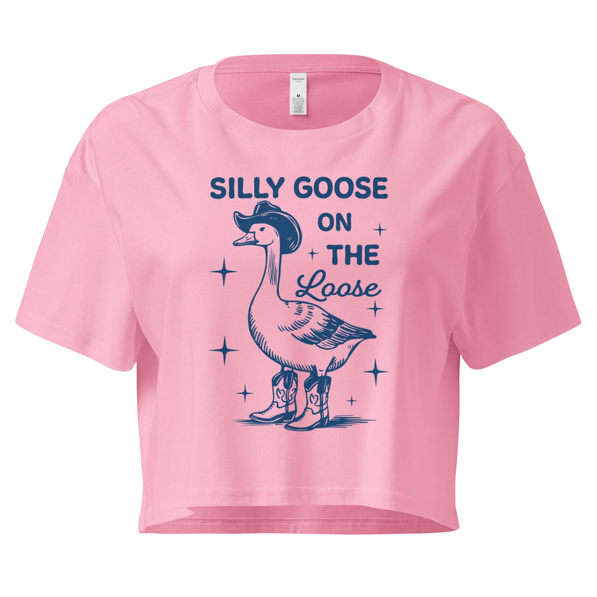 Silly Goose on the Loose Crop Tee - Image 4