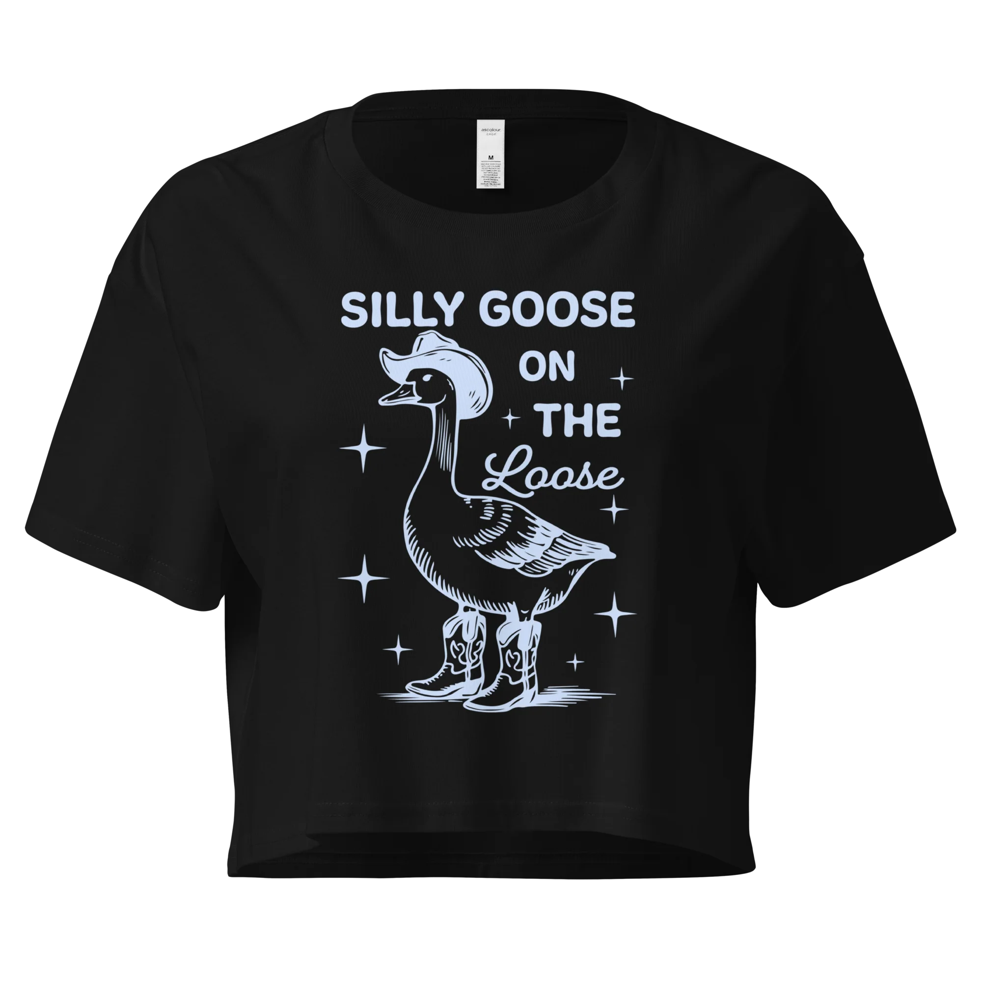 Silly Goose on the Loose Crop Tee - Image 6