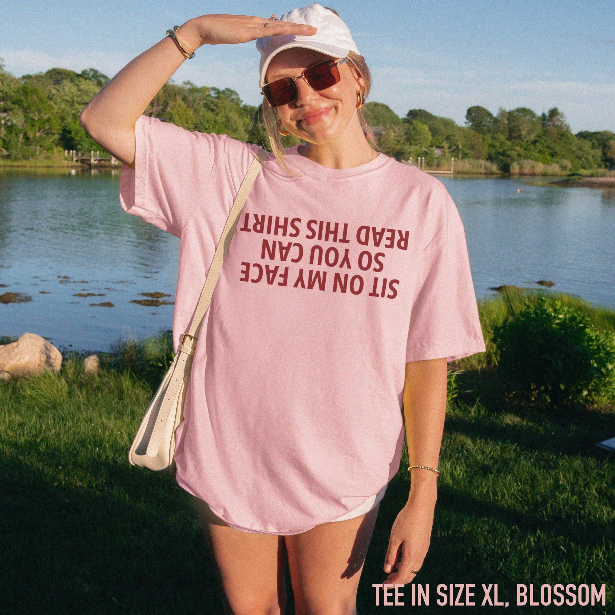 Sit On My Face Read This Shirt Classic T-Shirt - Image 7
