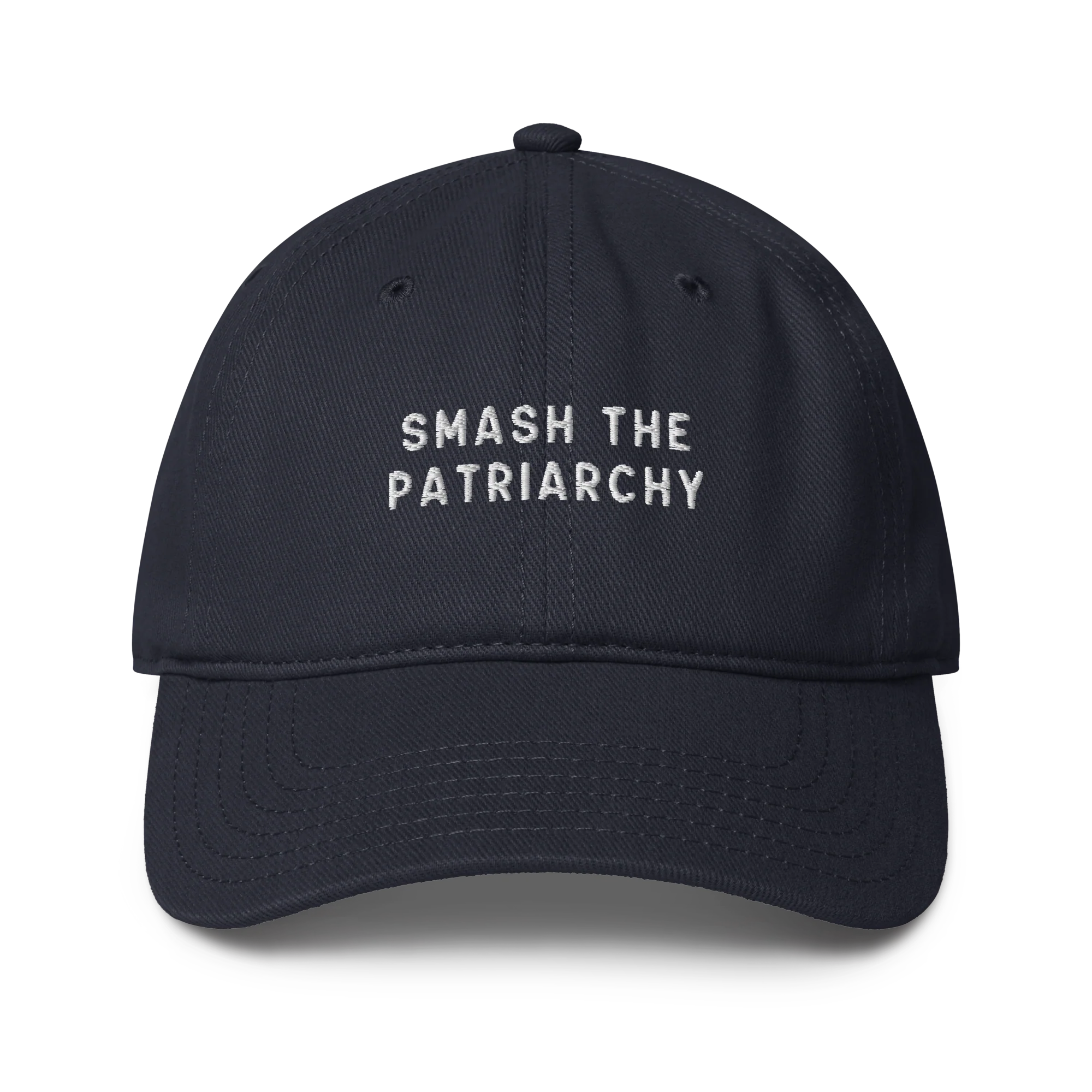 Smash the Patriarchy Embroidered Baseball Cap - Image 3