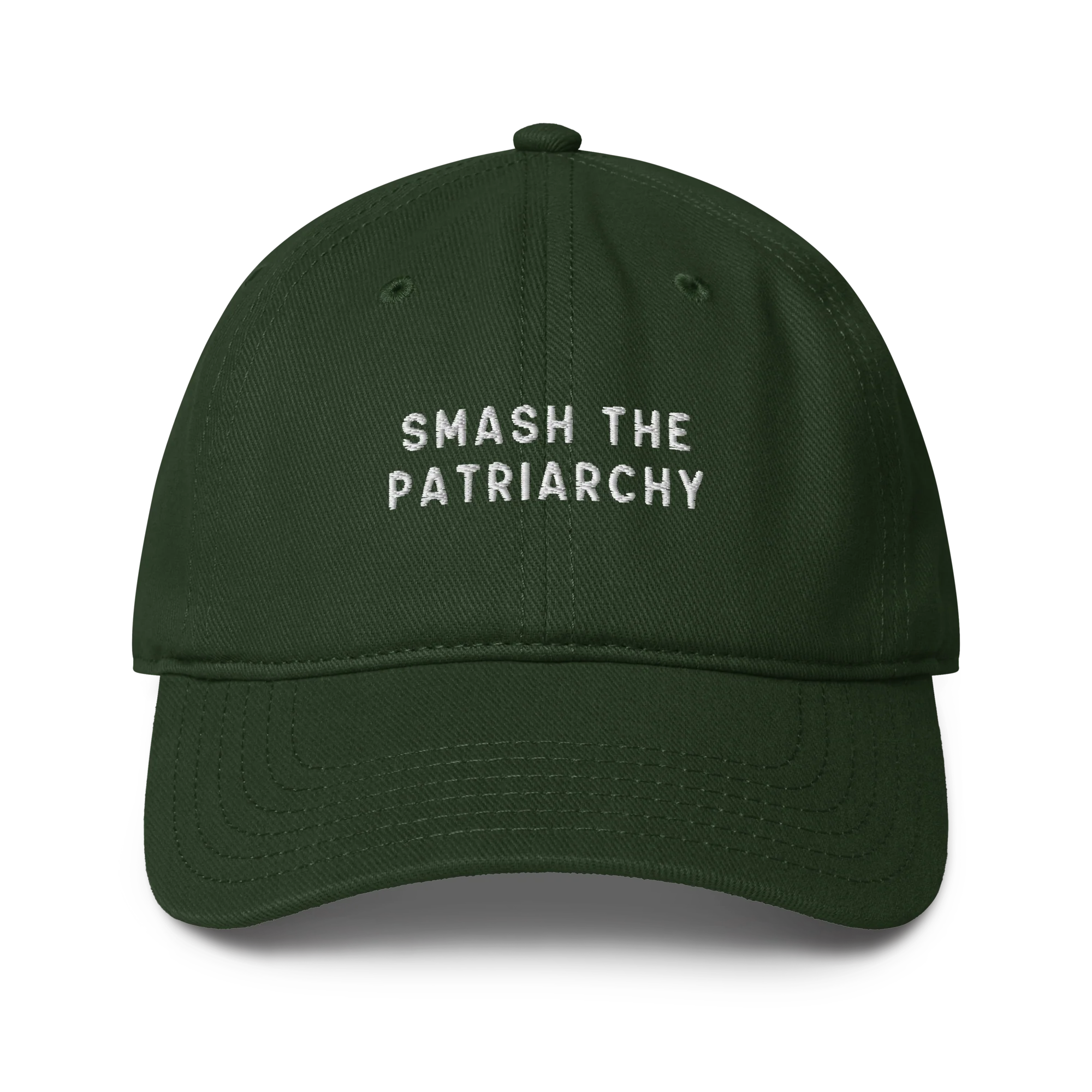 Smash the Patriarchy Embroidered Baseball Cap - Image 7