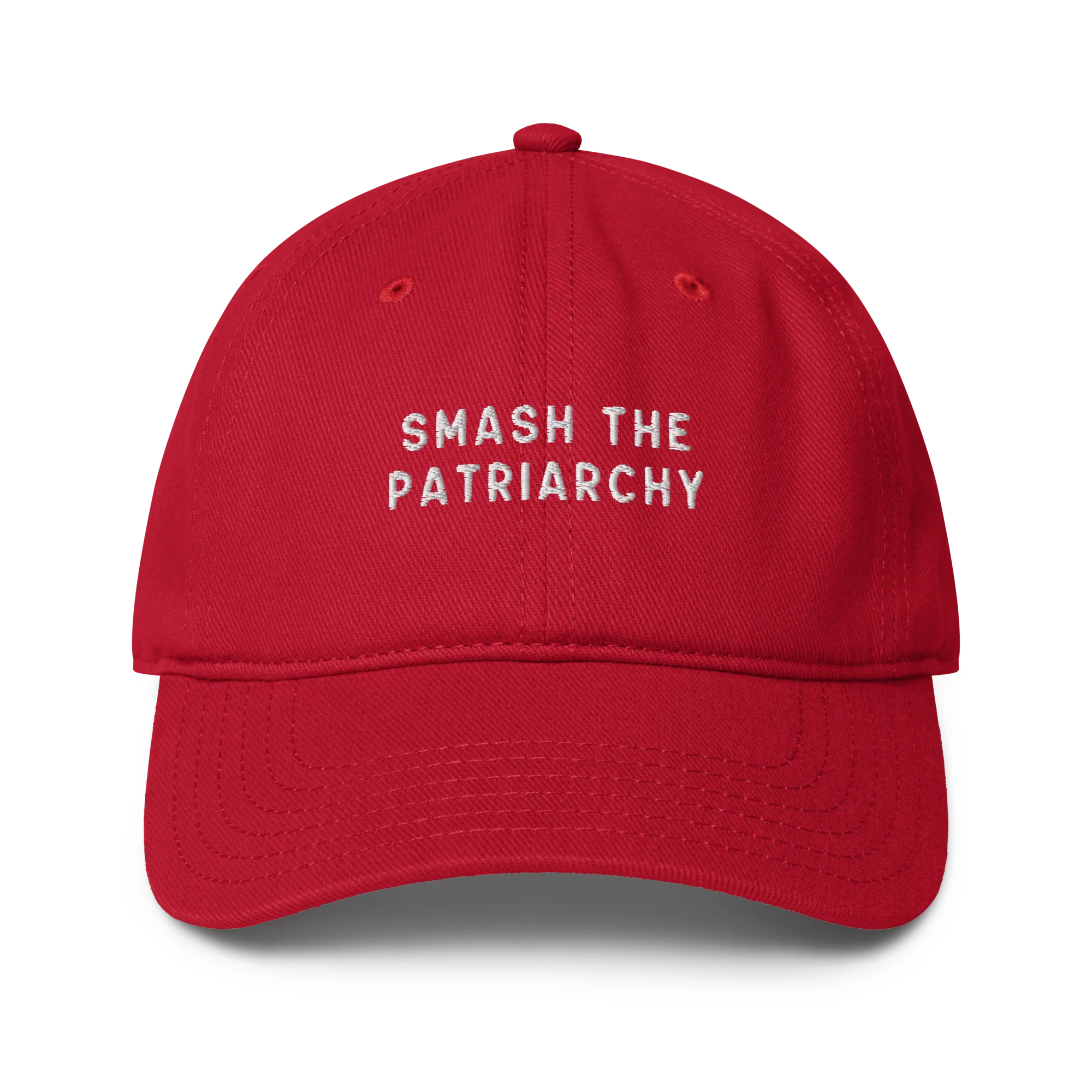 Smash the Patriarchy Embroidered Baseball Cap - Image 9