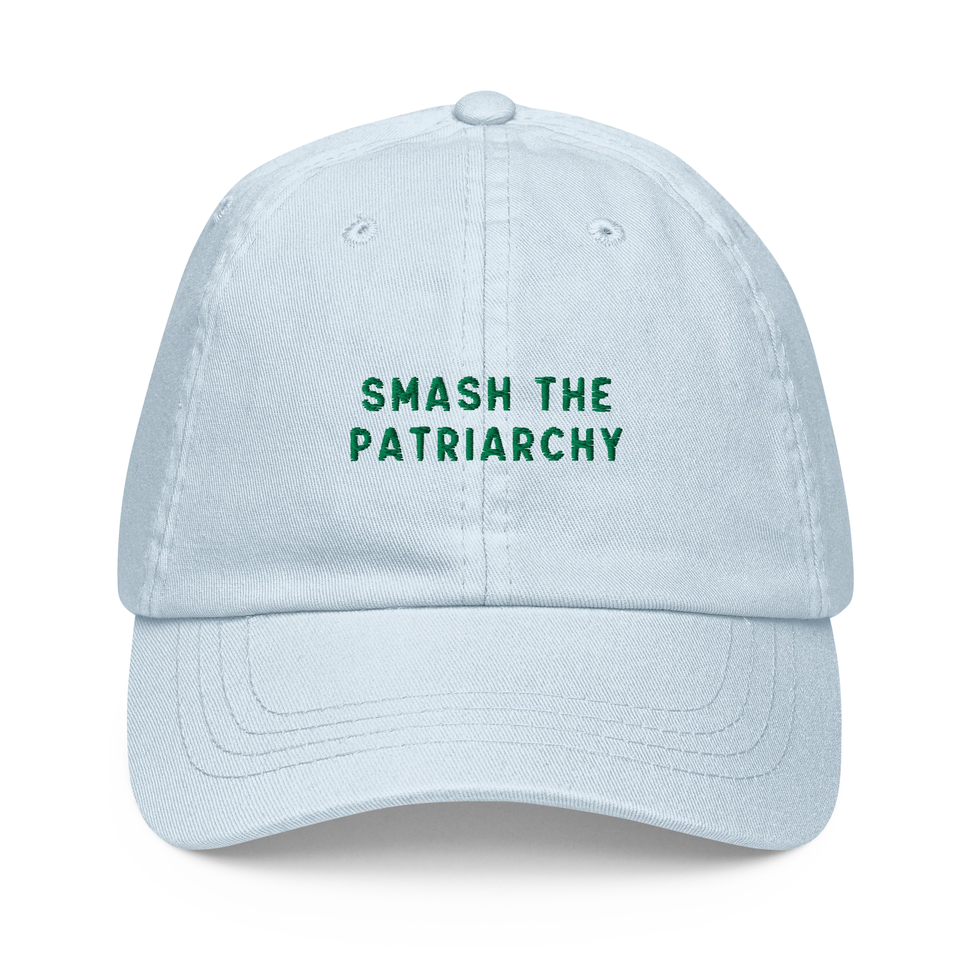 Smash The Patriarchy Embroidered Pastel Baseball Hat - Image 7
