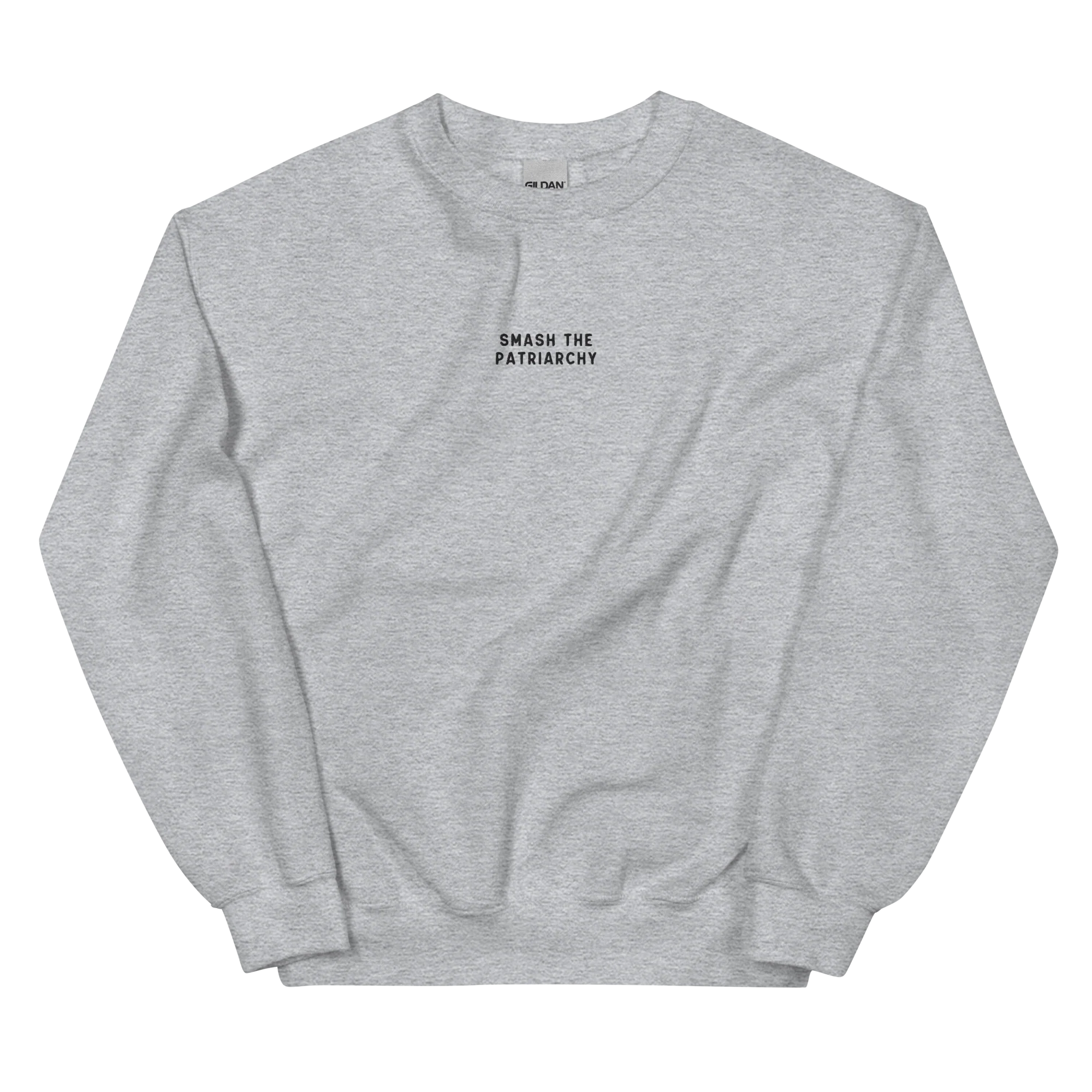 Smash the Patriarchy Embroidered Sweatshirt - Image 4