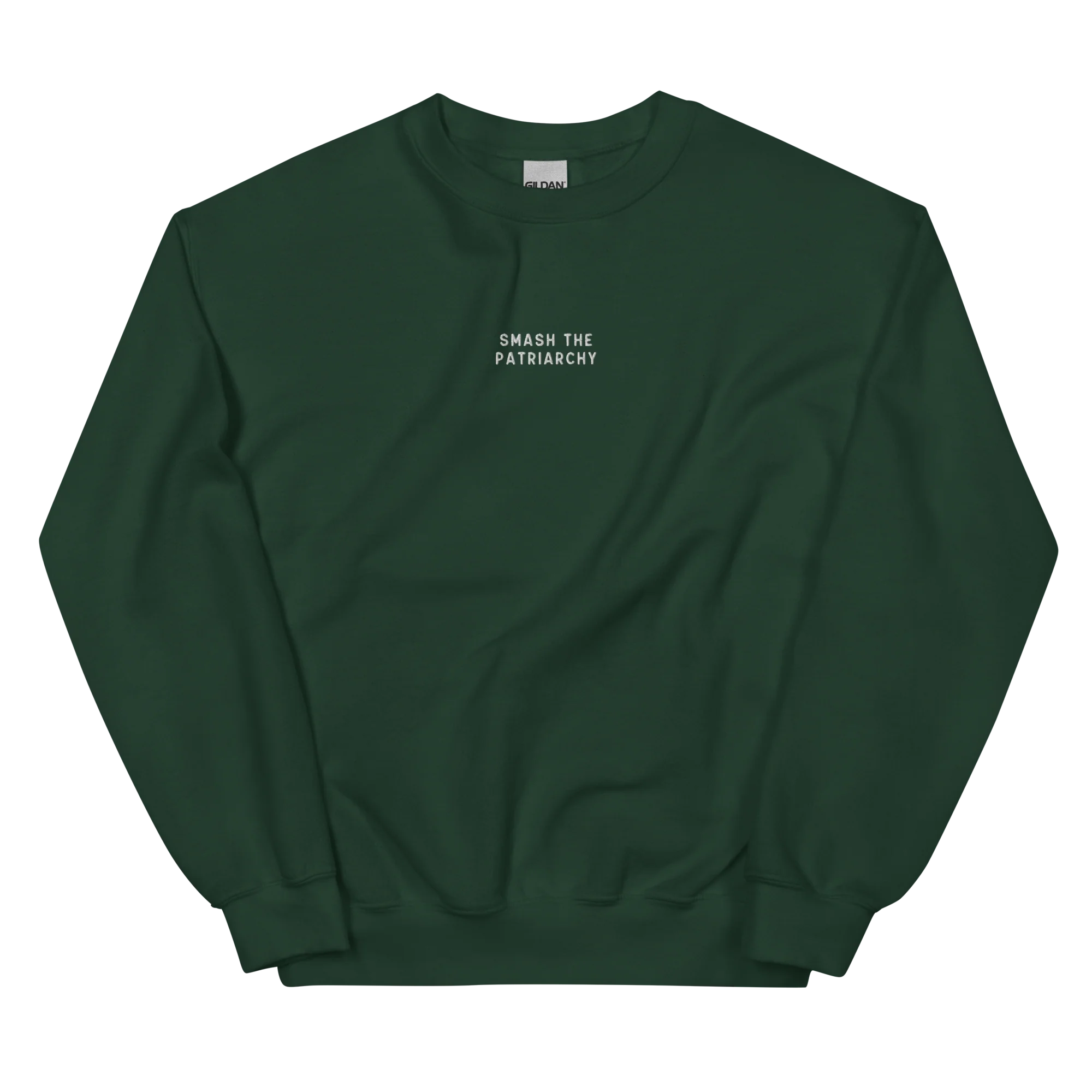 Smash the Patriarchy Embroidered Sweatshirt - Image 5