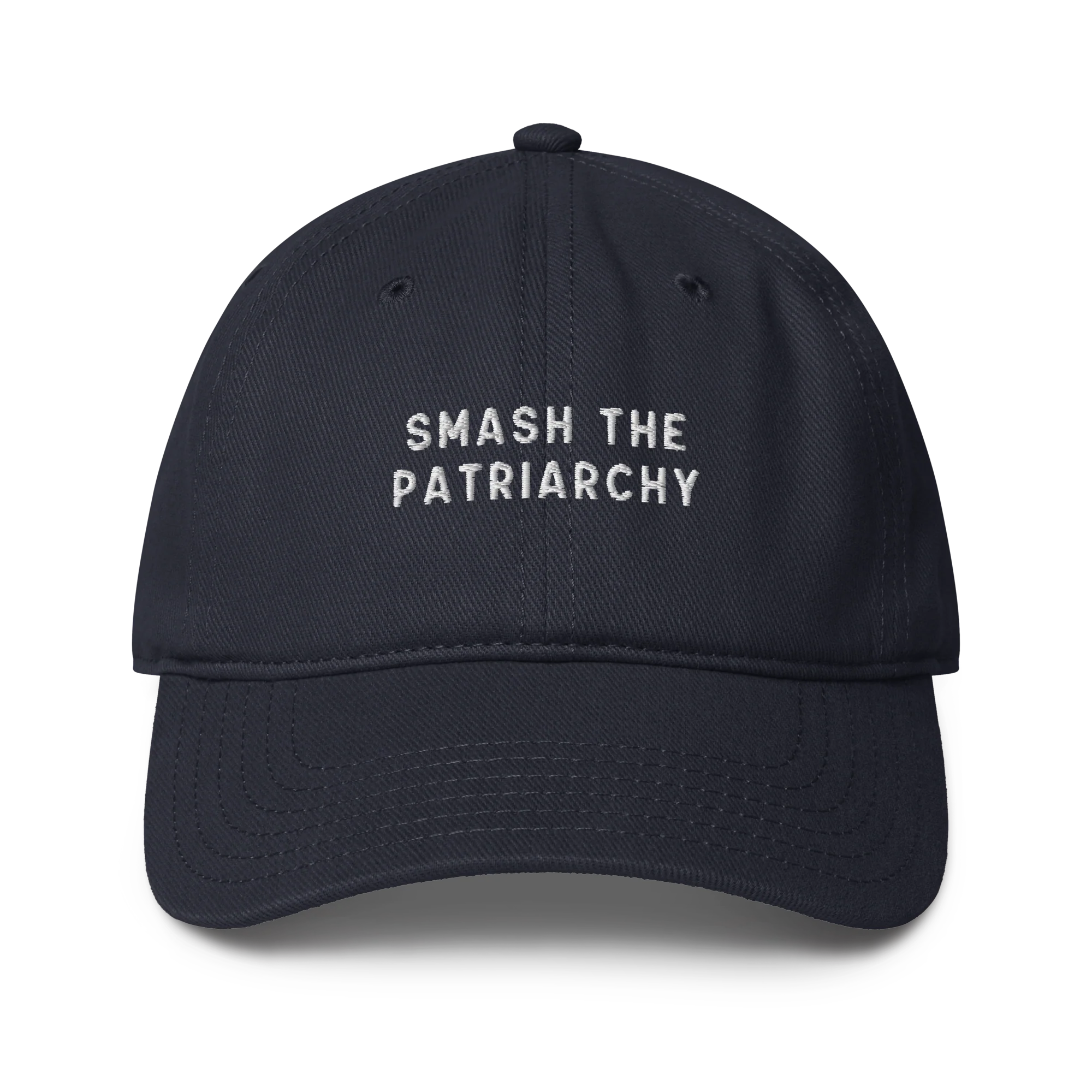 Smash the Patriarchy Feminist Embroidered Baseball Cap - Image 5