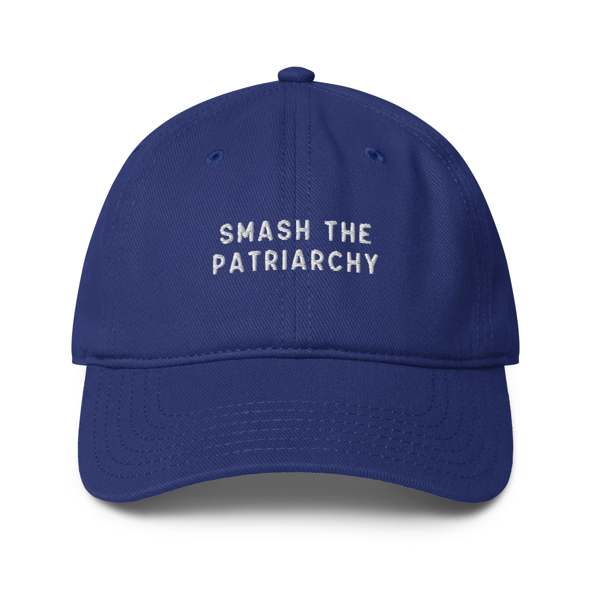 Smash the Patriarchy Feminist Embroidered Baseball Cap - Image 9