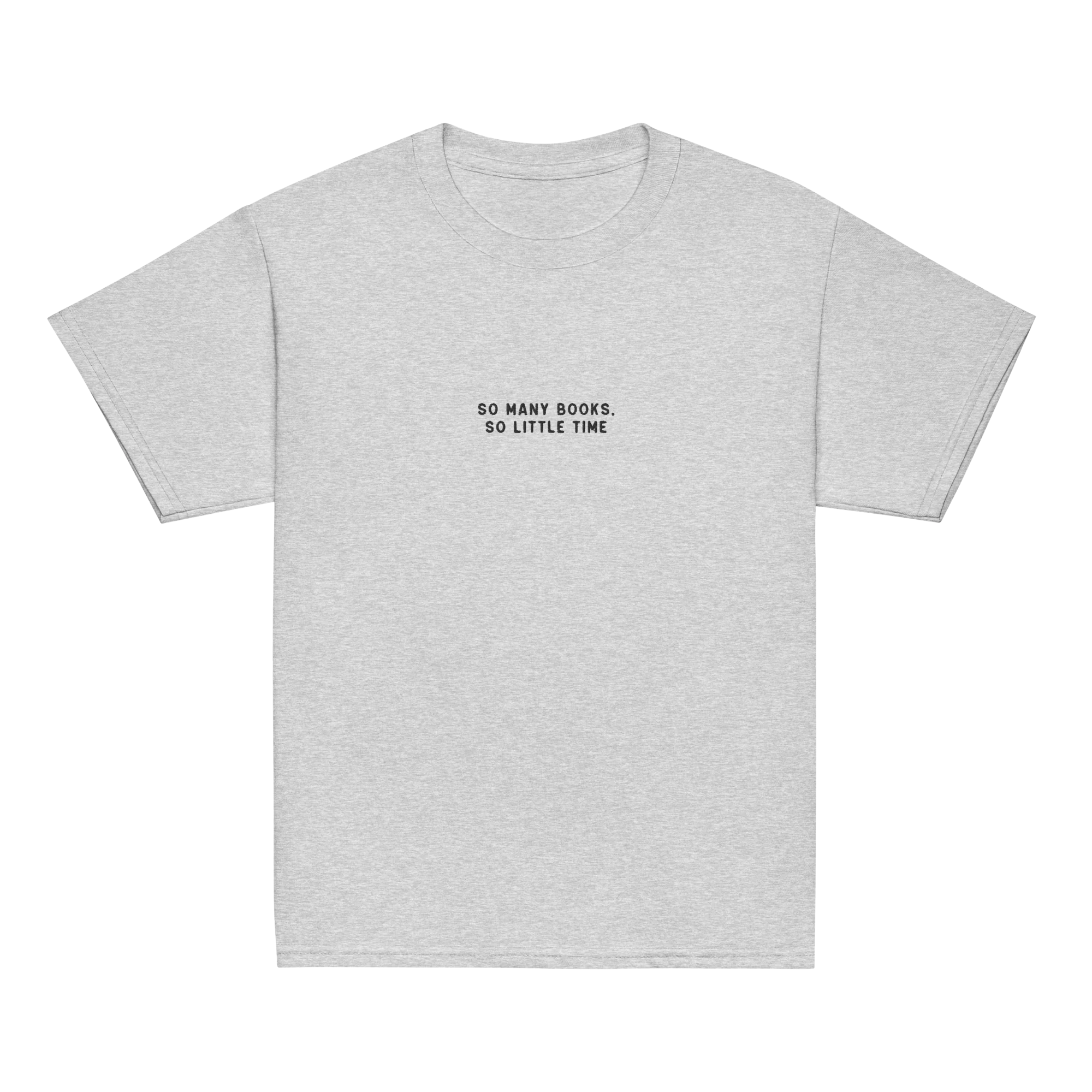 So Many Books, So Little Time Embroidered Baby Tee - Image 6
