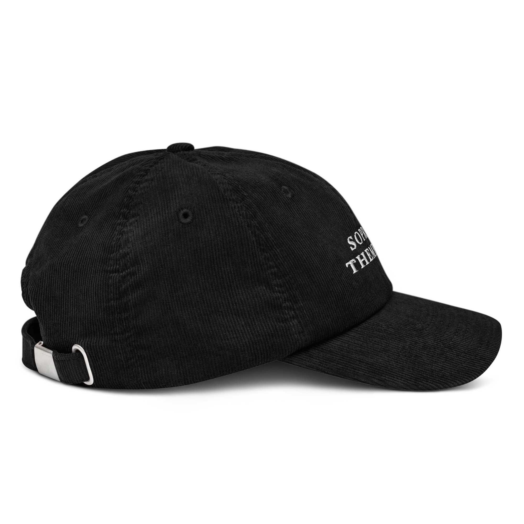 Sopranos Theme Song Embroidered Corduroy Hat - Image 11