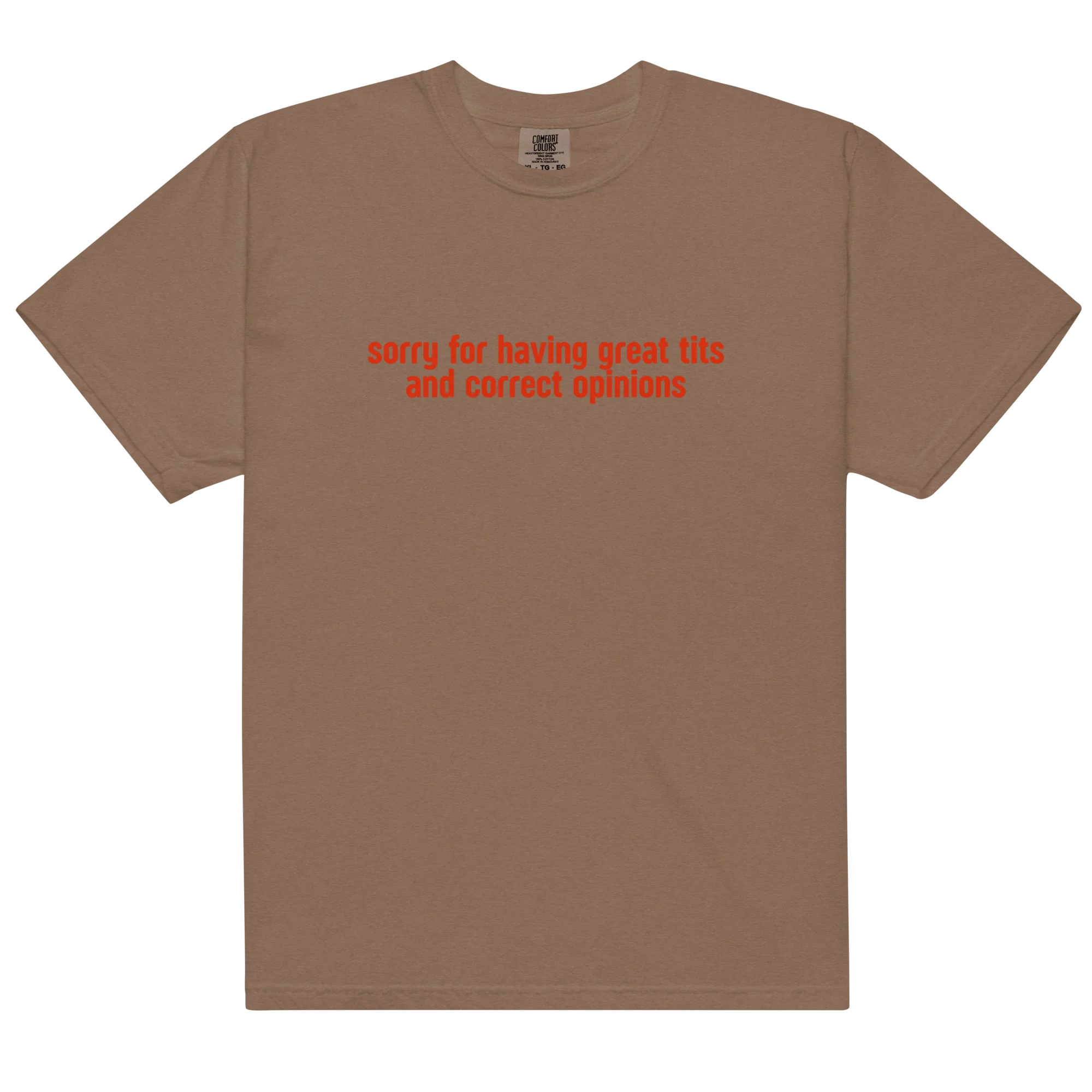 Sorry for Having Great Tits Classic T-Shirt - Image 9