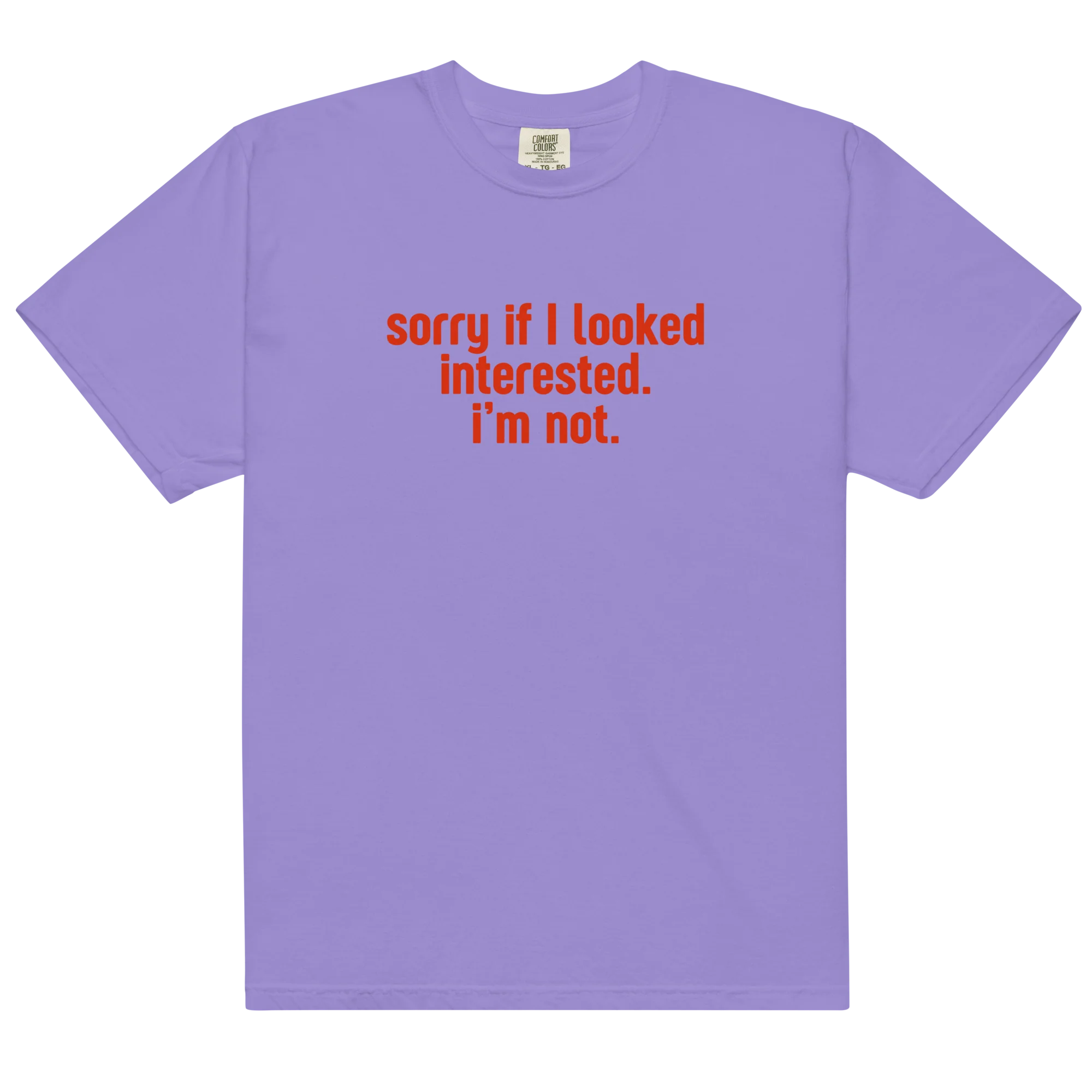 Sorry if I Looked Interested, I'm Not Classic T-Shirt - Image 11