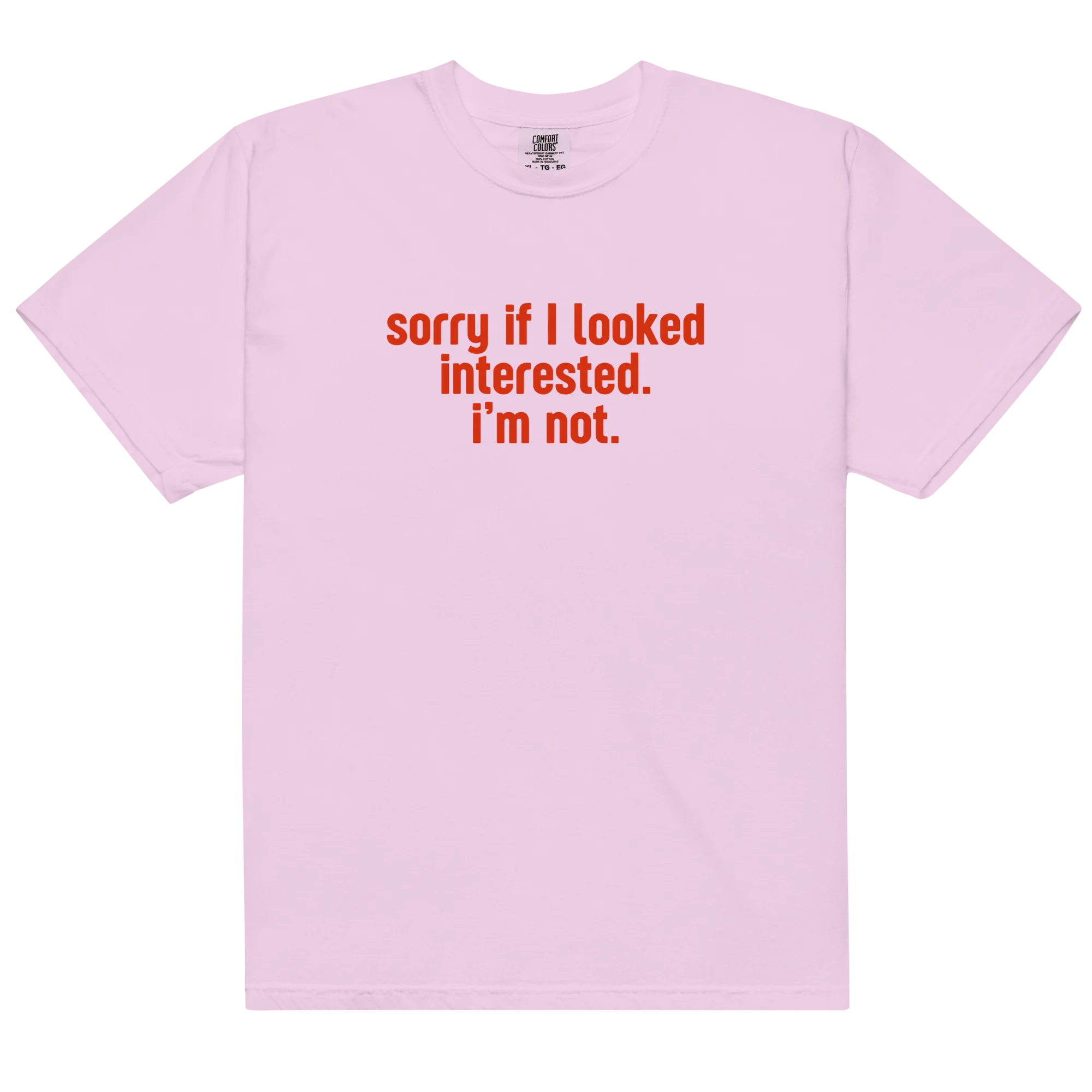 Sorry if I Looked Interested, I'm Not Classic T-Shirt - Image 6
