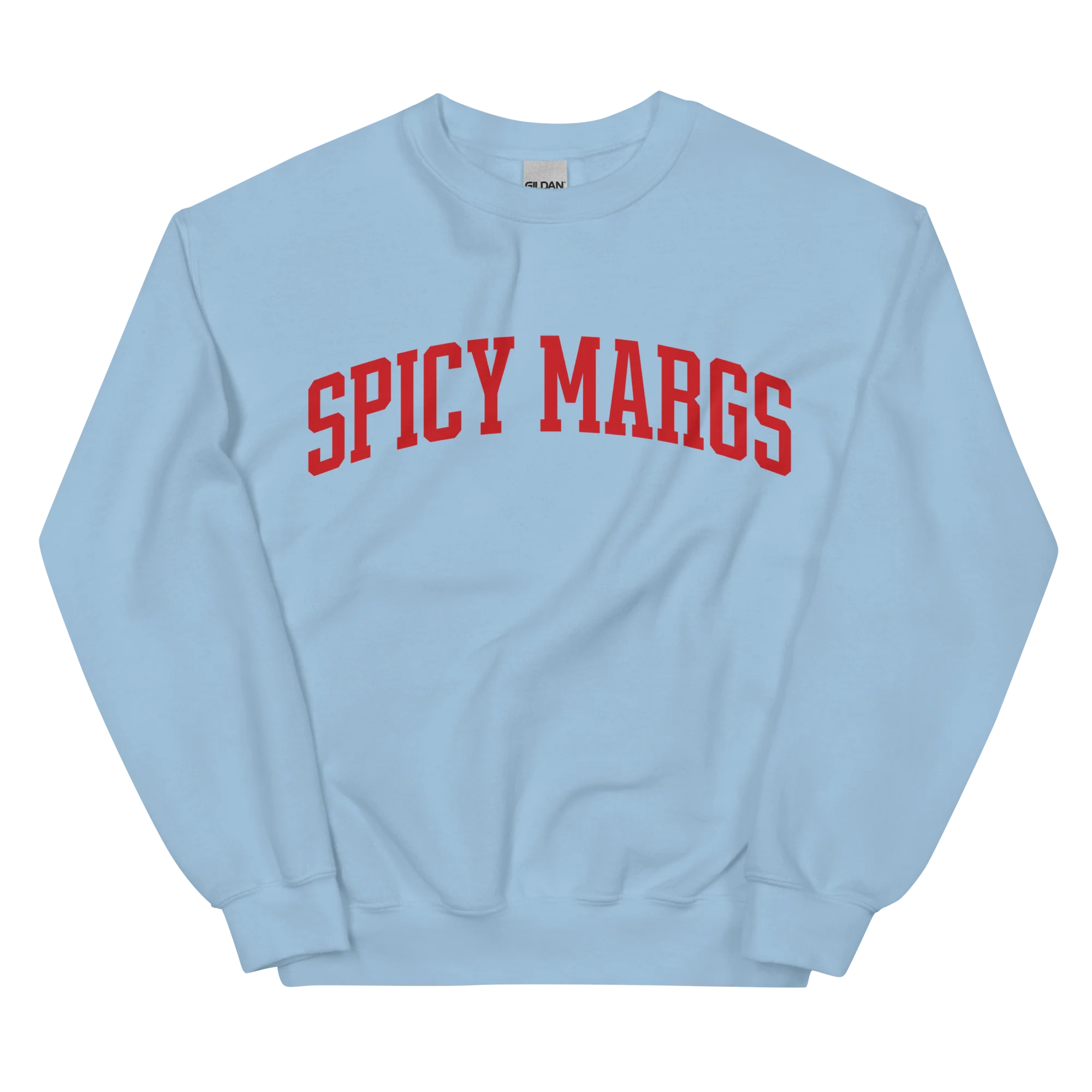 Spicy Margs Margarita Cocktail Varsity Sweatshirt - Image 3