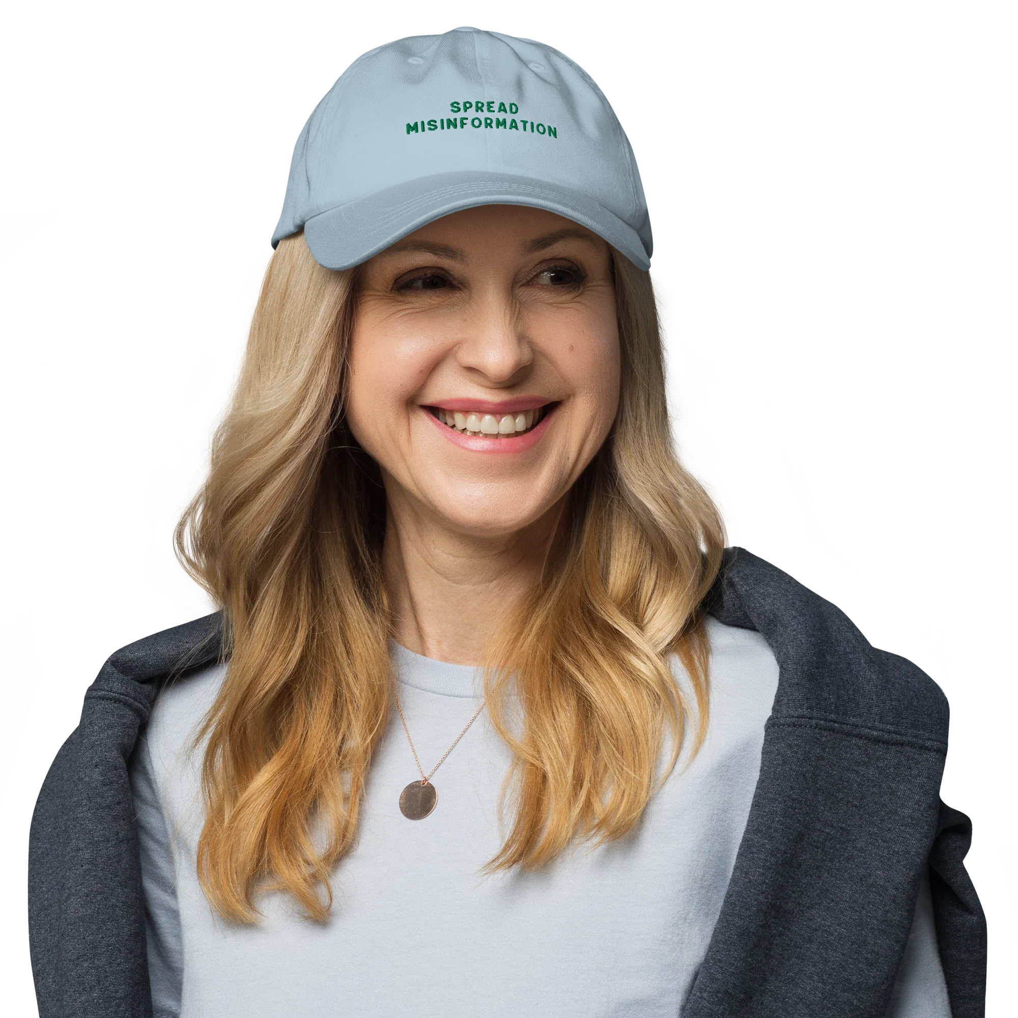 Spread Misinformation Embroidered Cap - Image 5