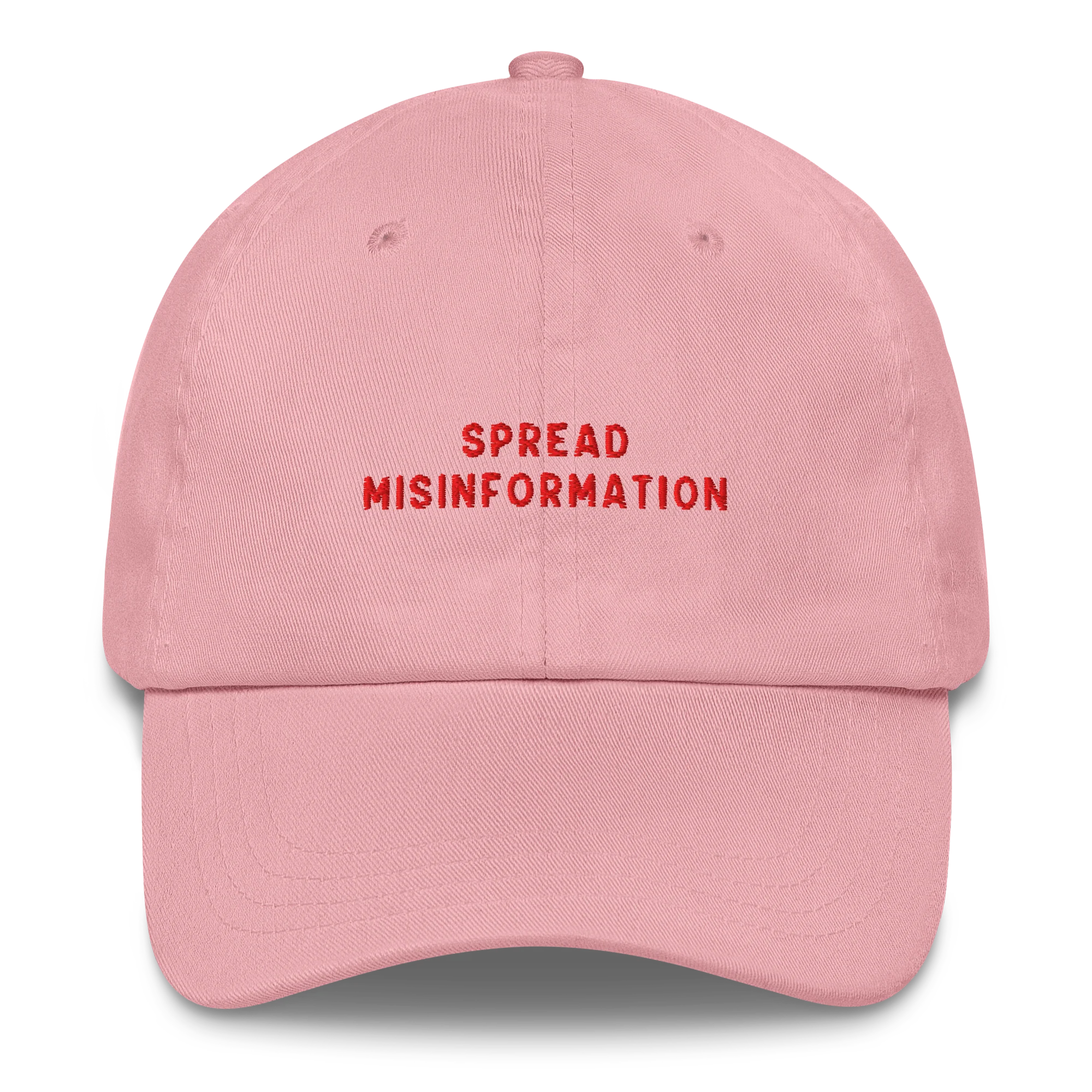 Spread Misinformation Embroidered Cap - Image 8