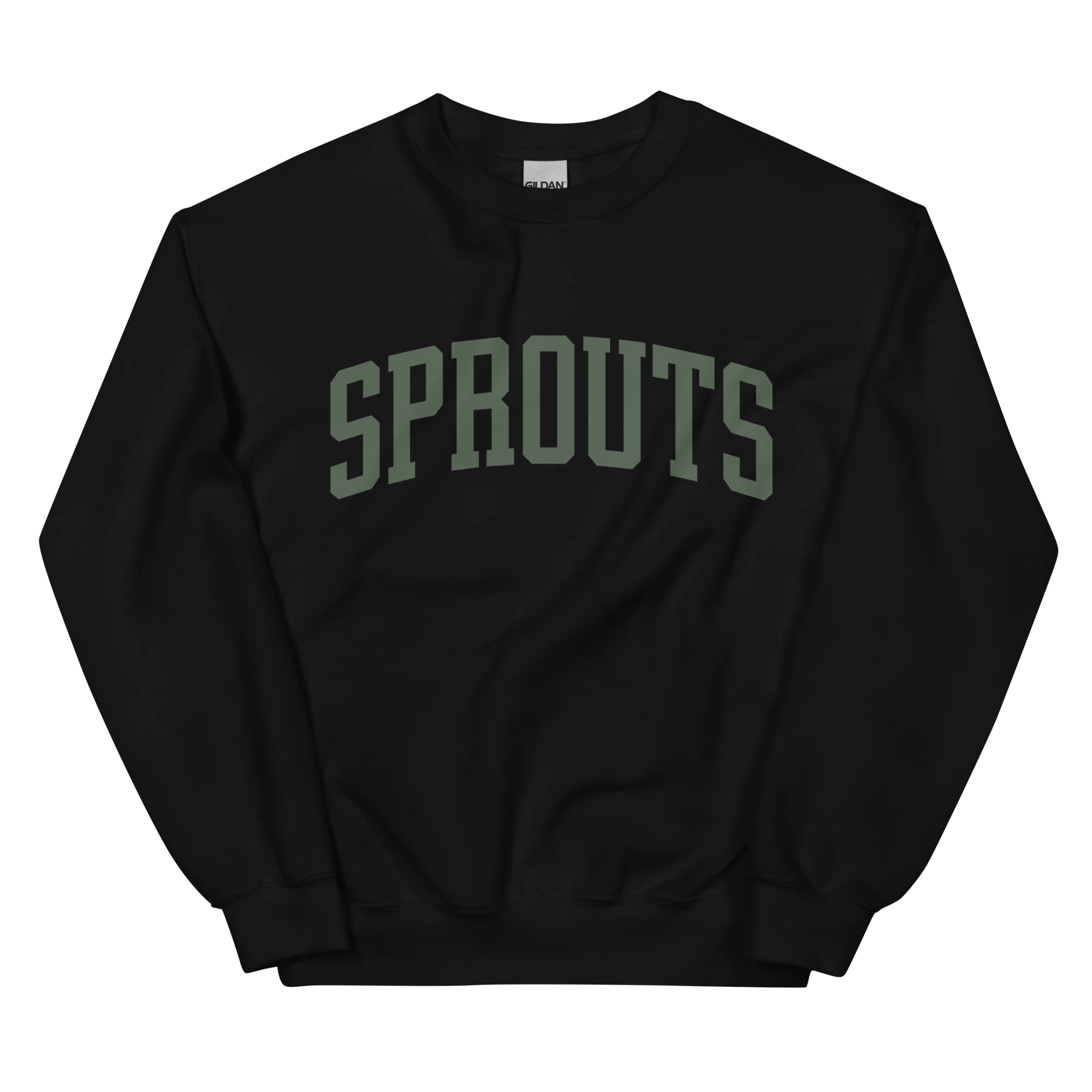 Sprouts Christmas Food Varsity Sweatshirt - Image 11
