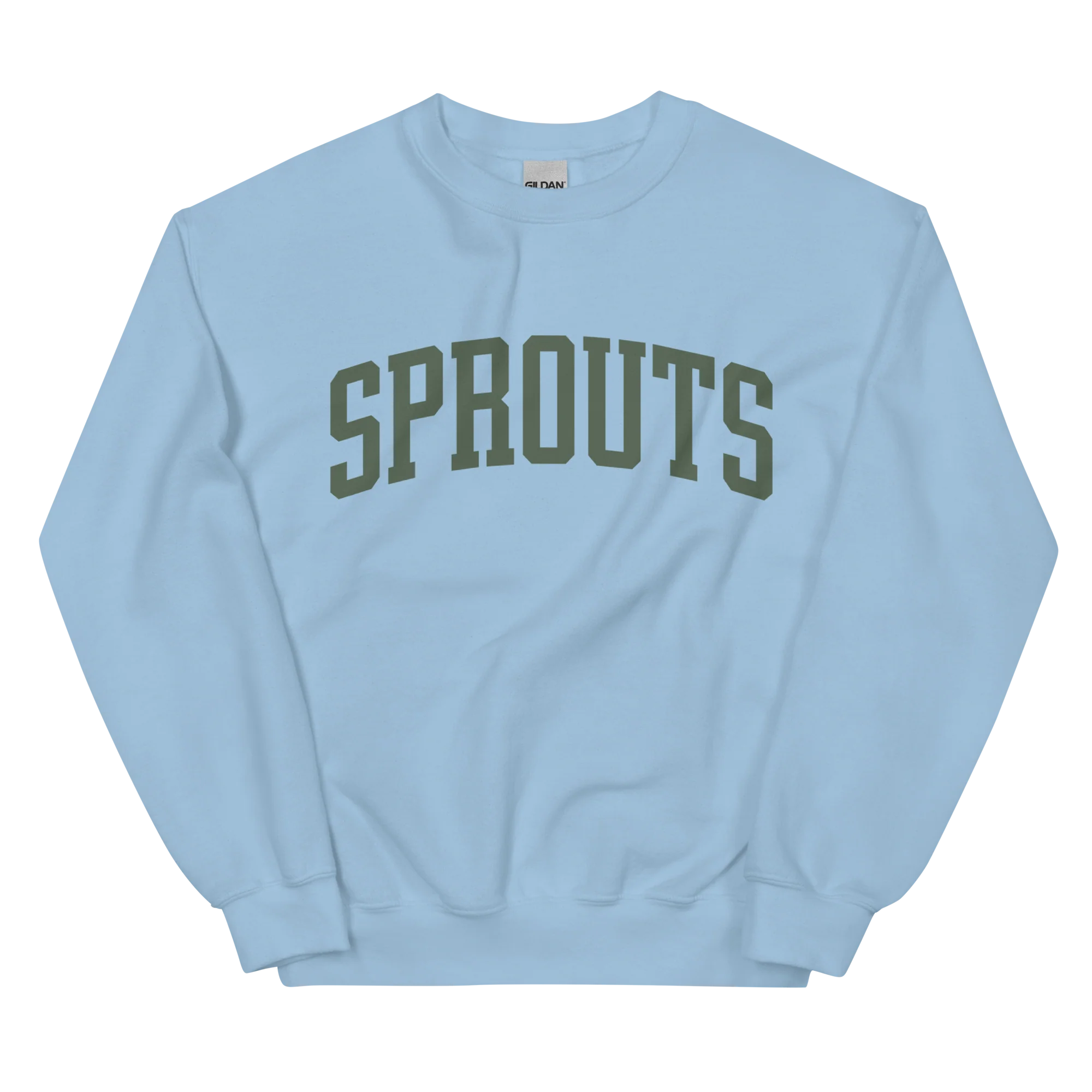 Sprouts Christmas Food Varsity Sweatshirt - Image 5