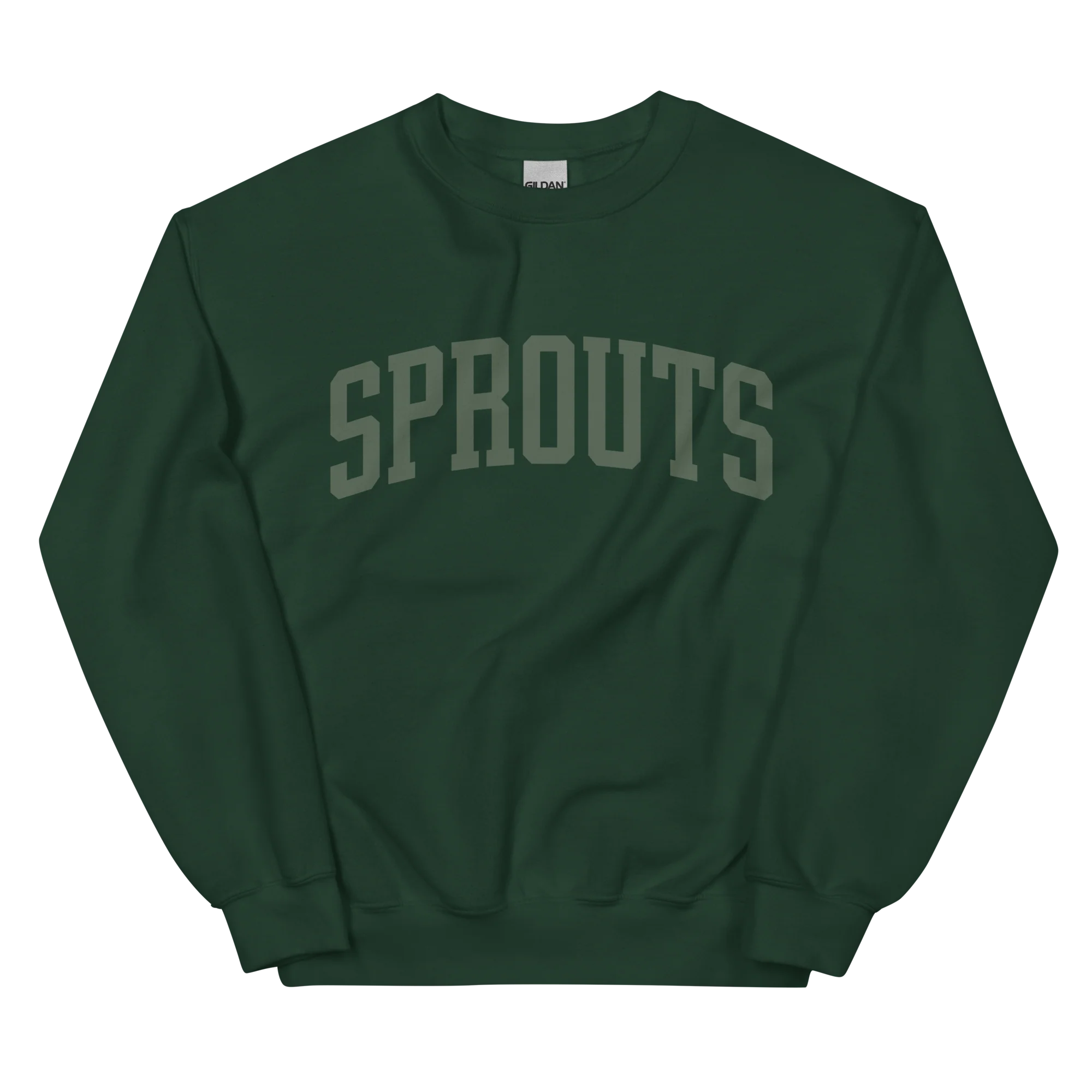 Sprouts Christmas Food Varsity Sweatshirt - Image 6