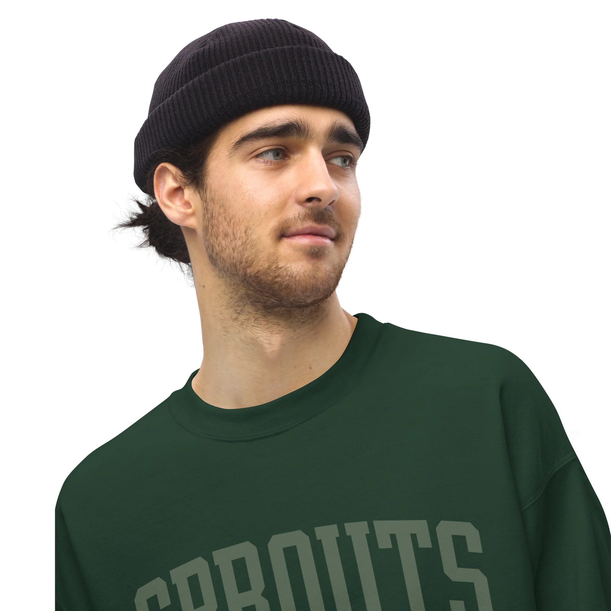 Sprouts Christmas Food Varsity Sweatshirt - Image 7