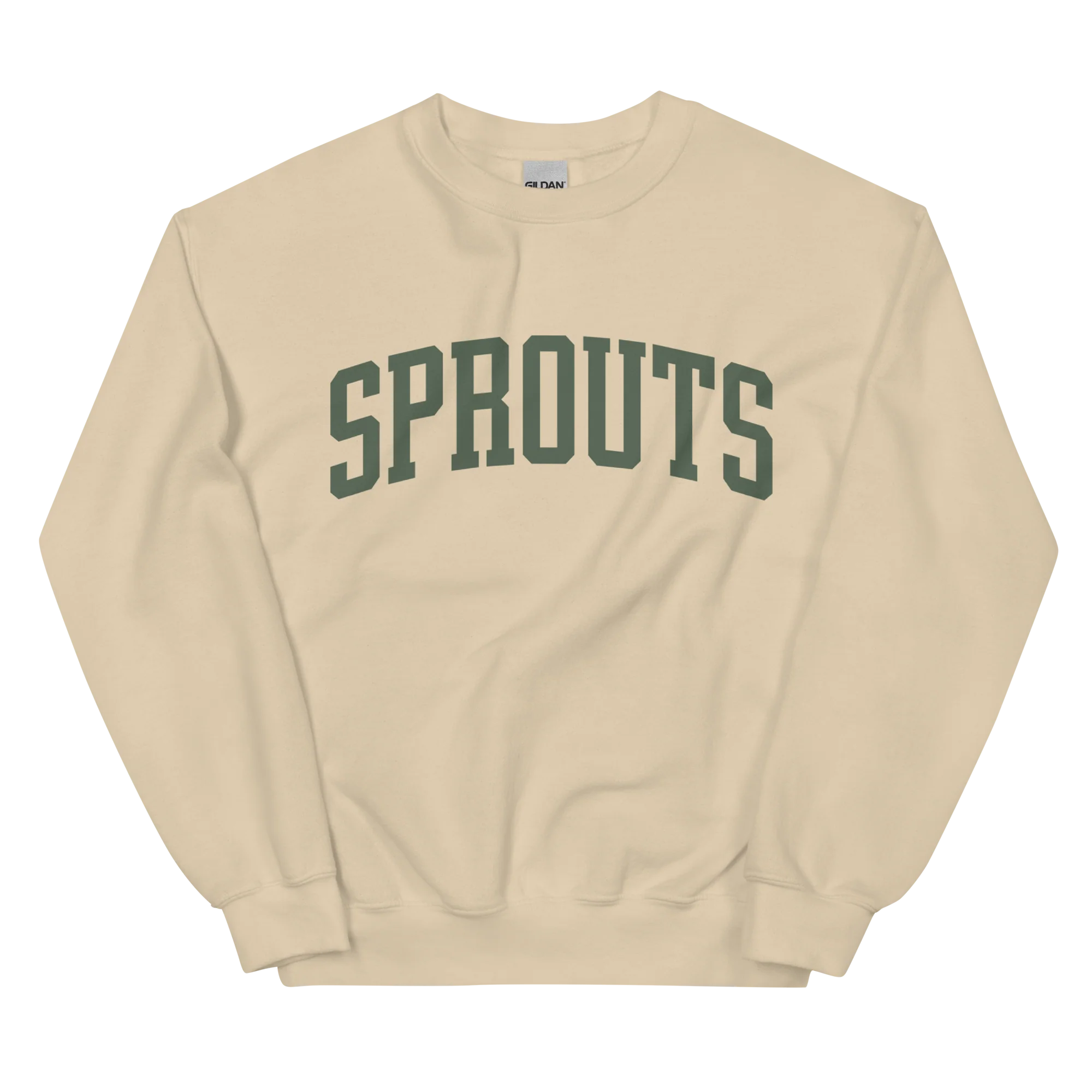 Sprouts Christmas Food Varsity Sweatshirt - Image 9