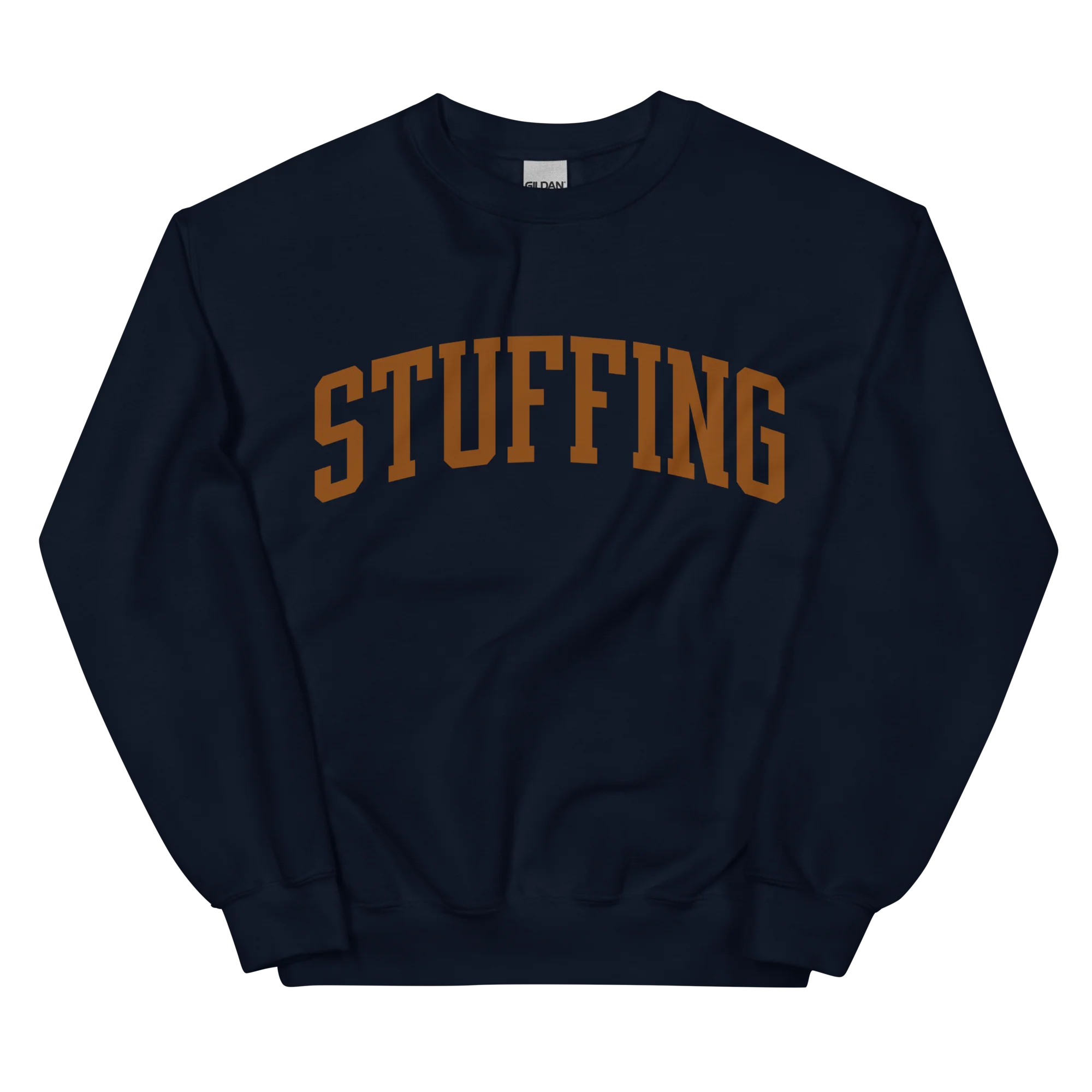 Stuffing Christmas Food Varsity Sweatshirt - Image 3