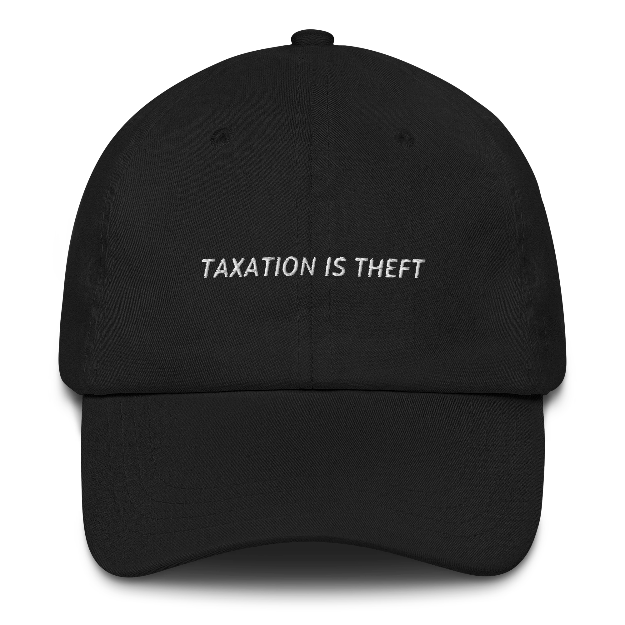 Taxation is Theft Funny Finance Embroidered Cap - Image 4
