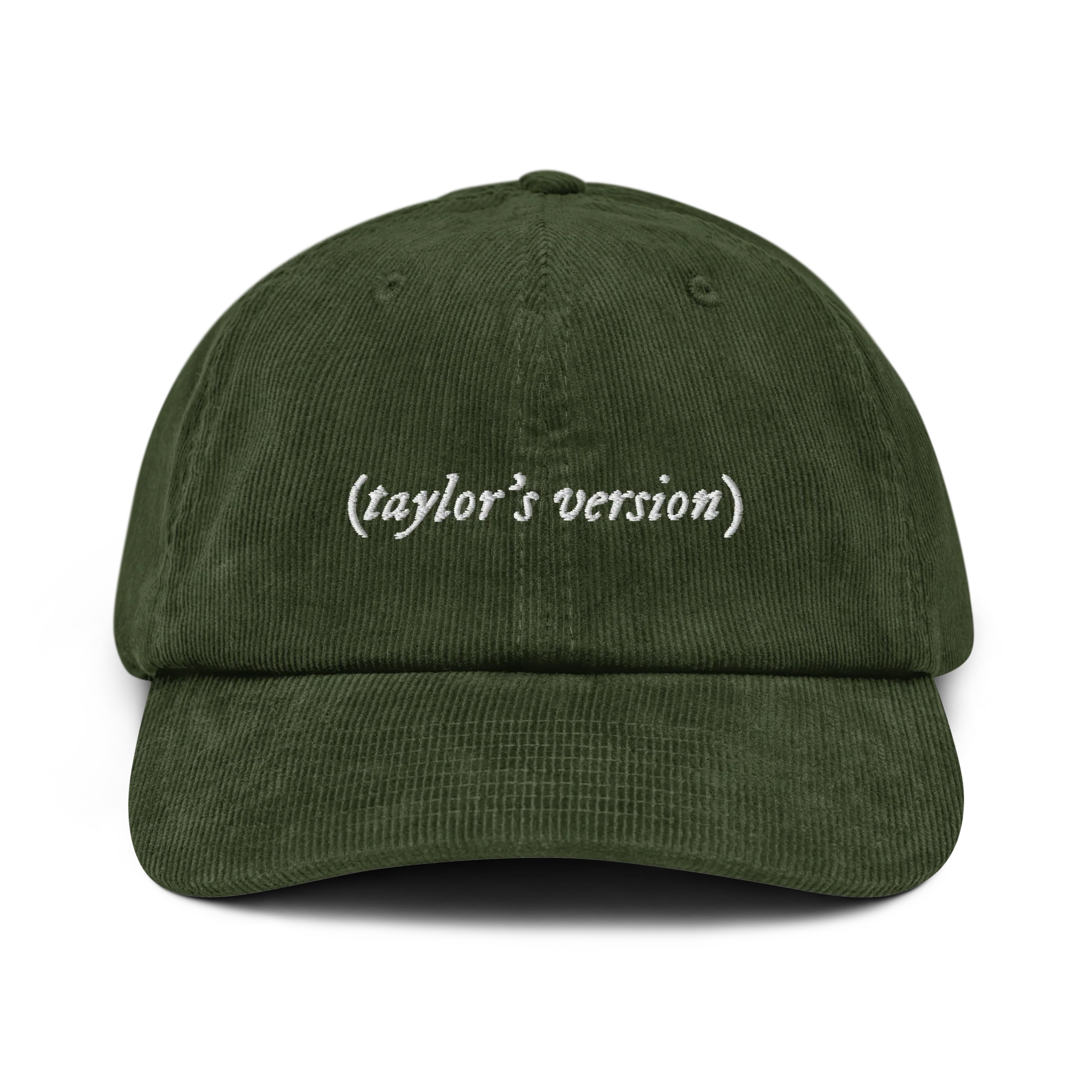taylor's version Embroidered Corduroy Hat - Image 11