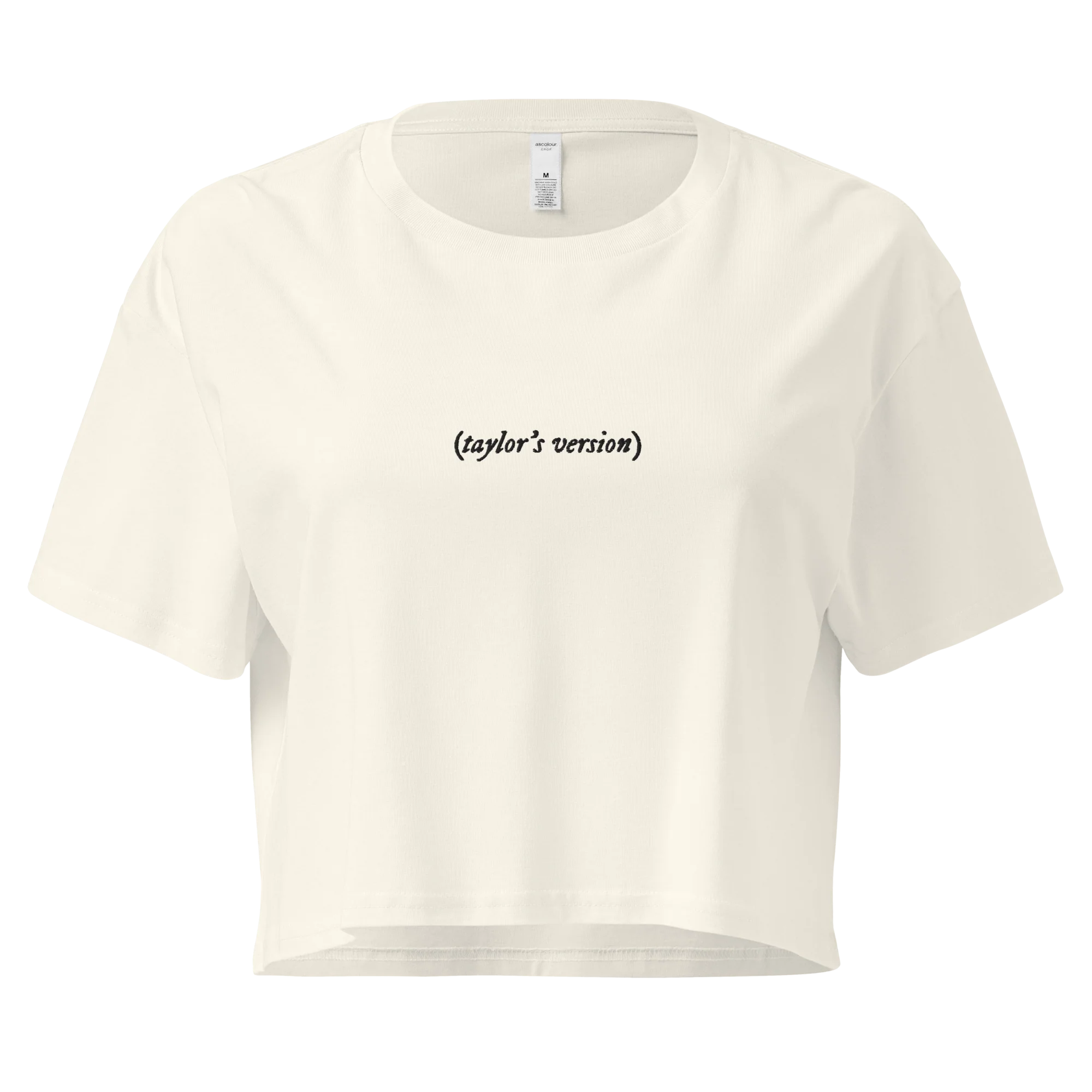 taylor's version Embroidered Crop Tee - Image 3