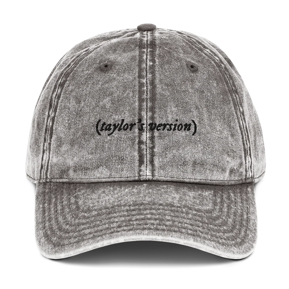 taylor's version Embroidered Vintage Cap - Image 3