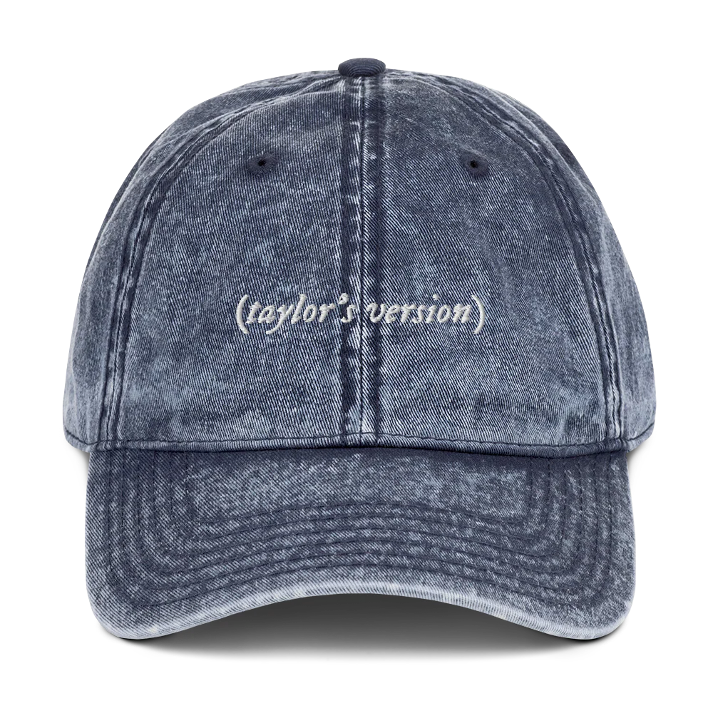 taylor's version Embroidered Vintage Cap - Image 8