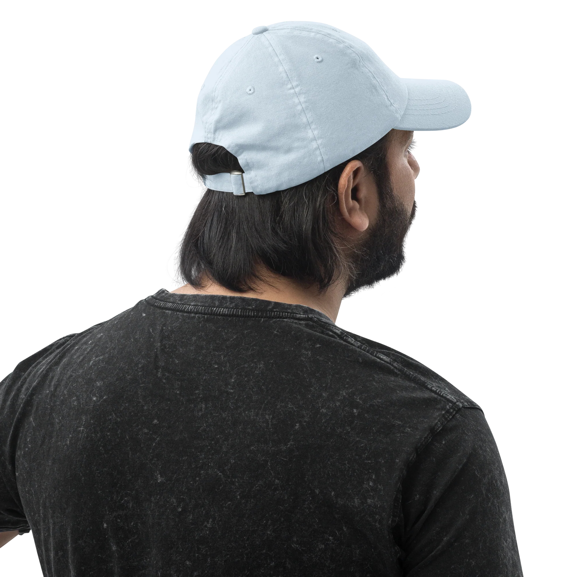 Tennis Racquet Embroidered Pastel Baseball Cap - Image 7