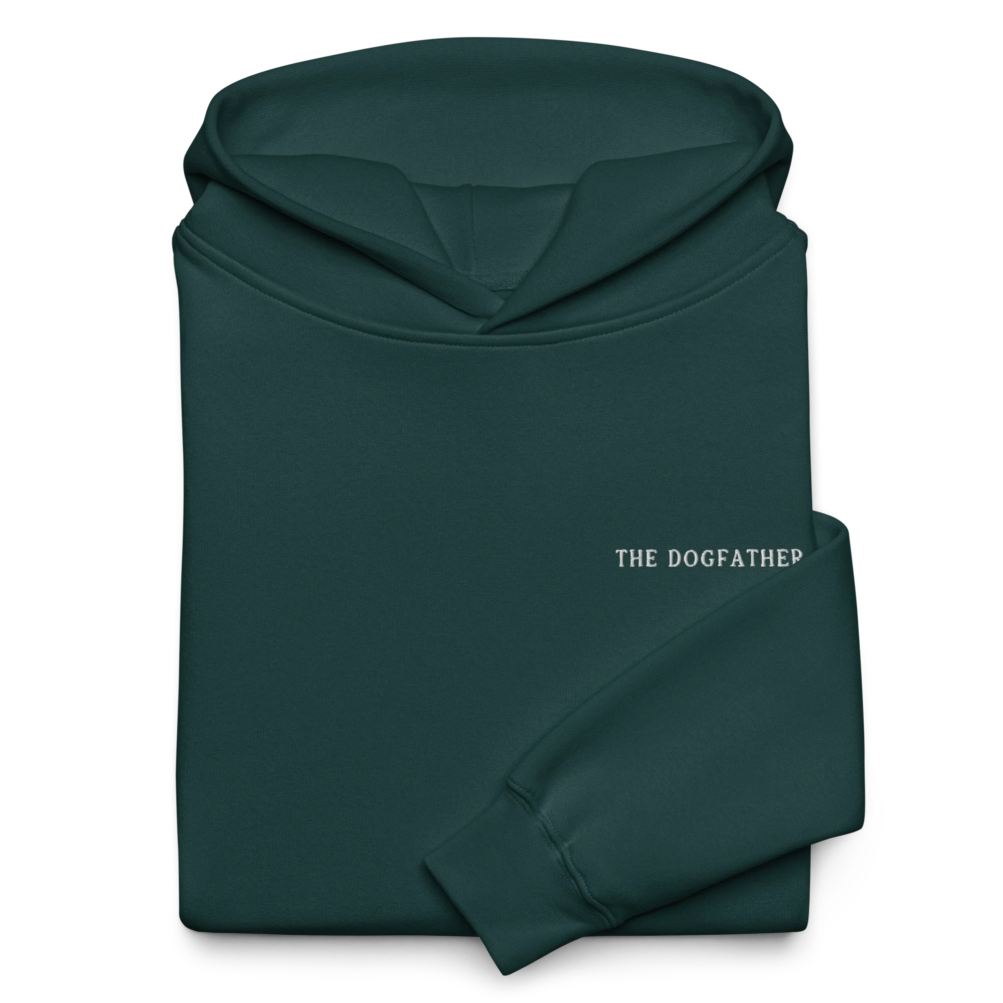 The Dogfather Embroidered Premium Oversized Hoodie - Image 3