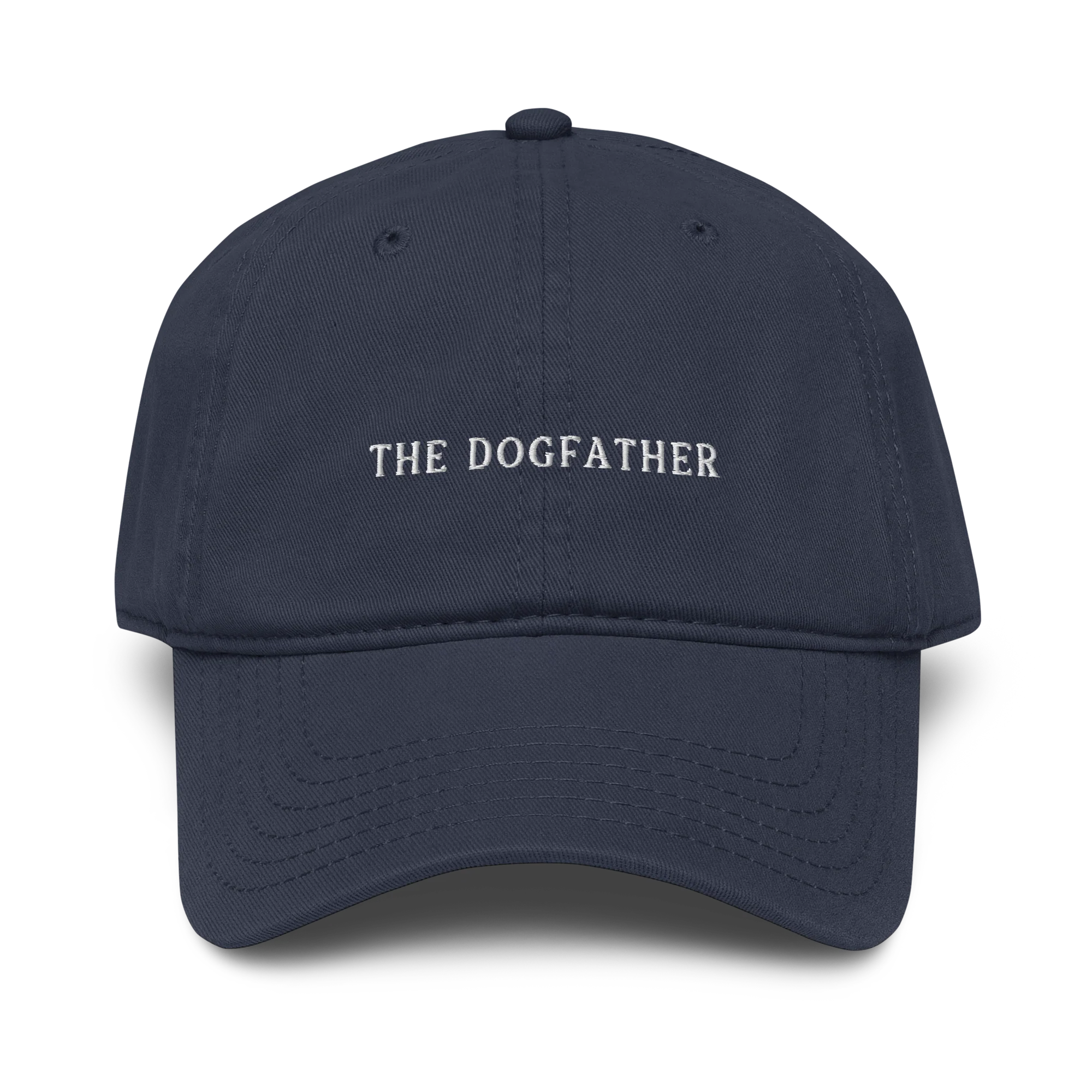 The Dogfather Embroidered Vintage Wash Baseball Cap - Image 2