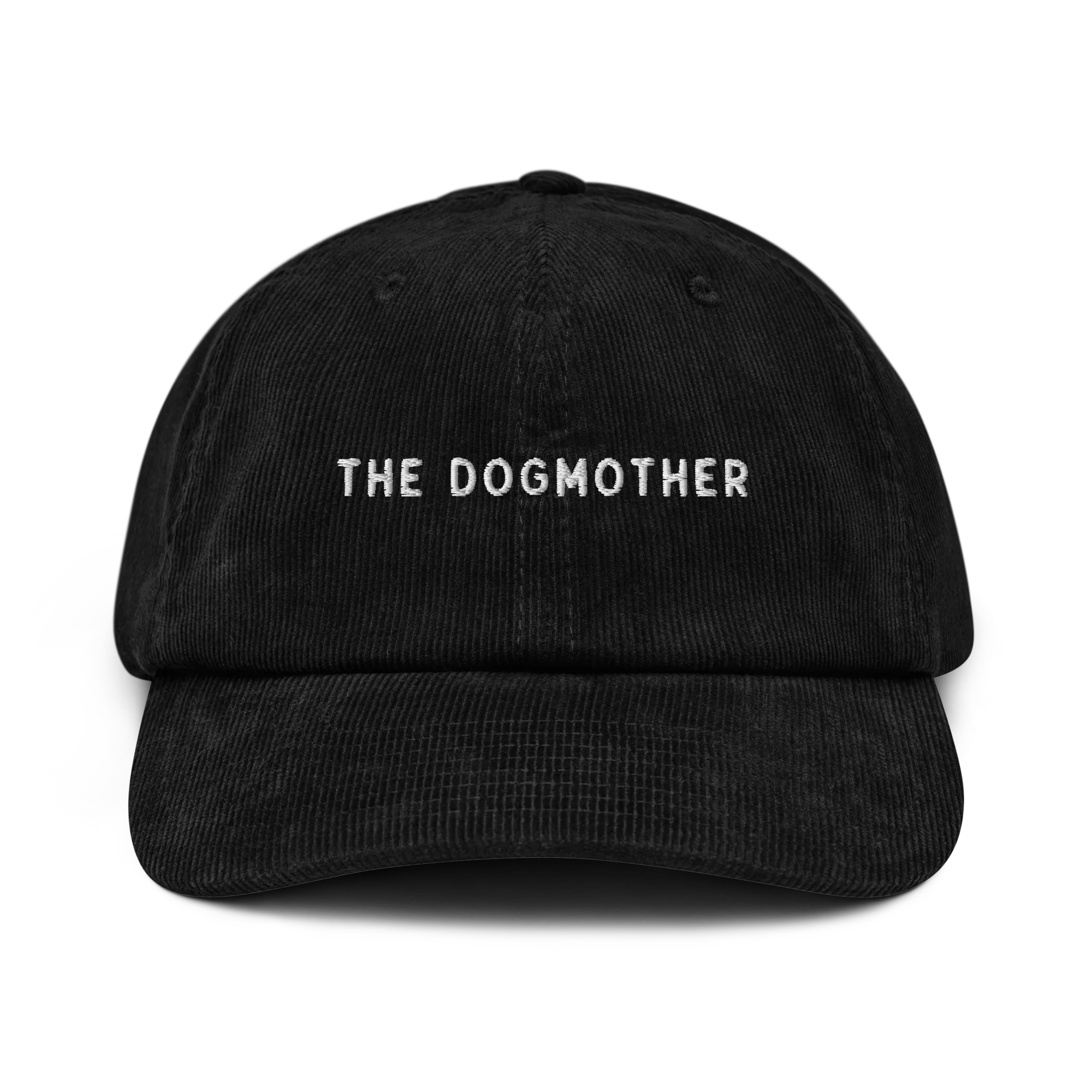 The Dogmother Embroidered Corduroy Hat - Image 6