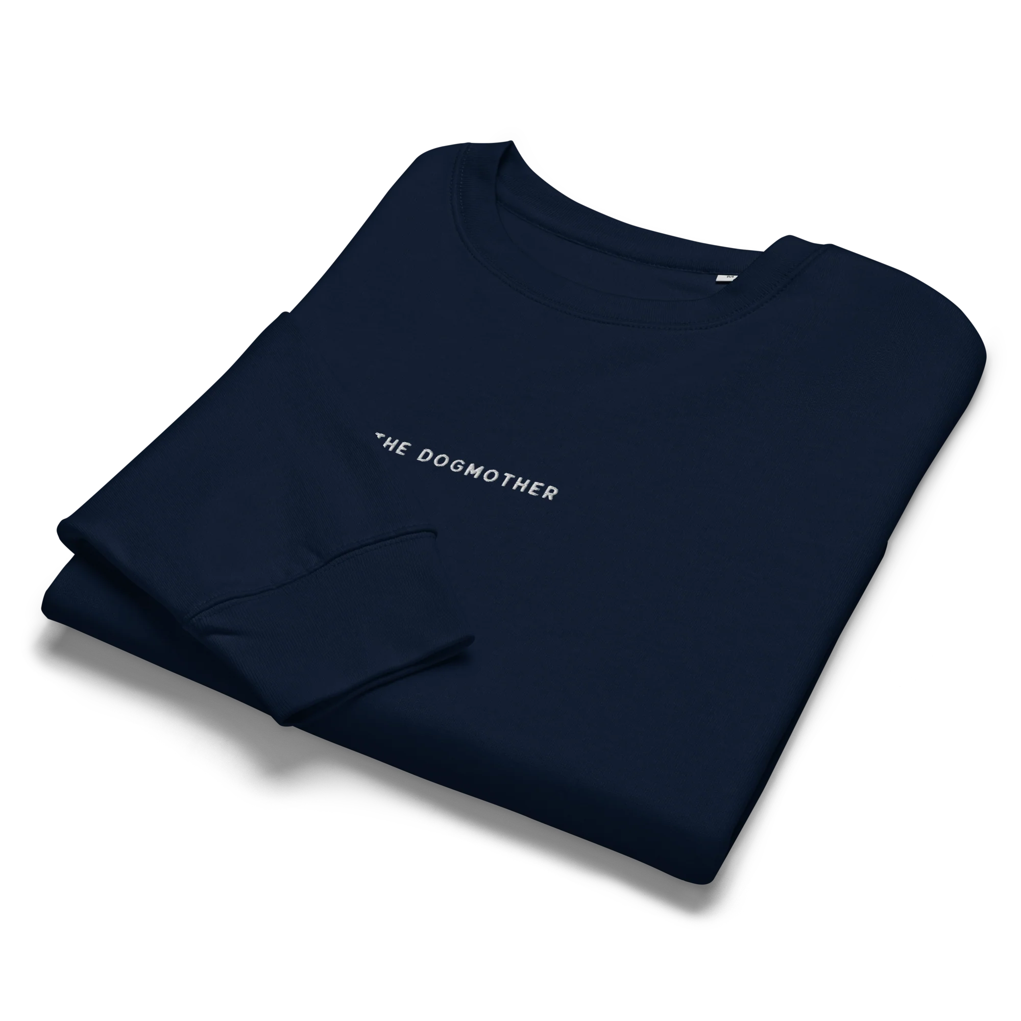 The Dogmother Embroidered Women’s Organic Sweatshirt - Image 3