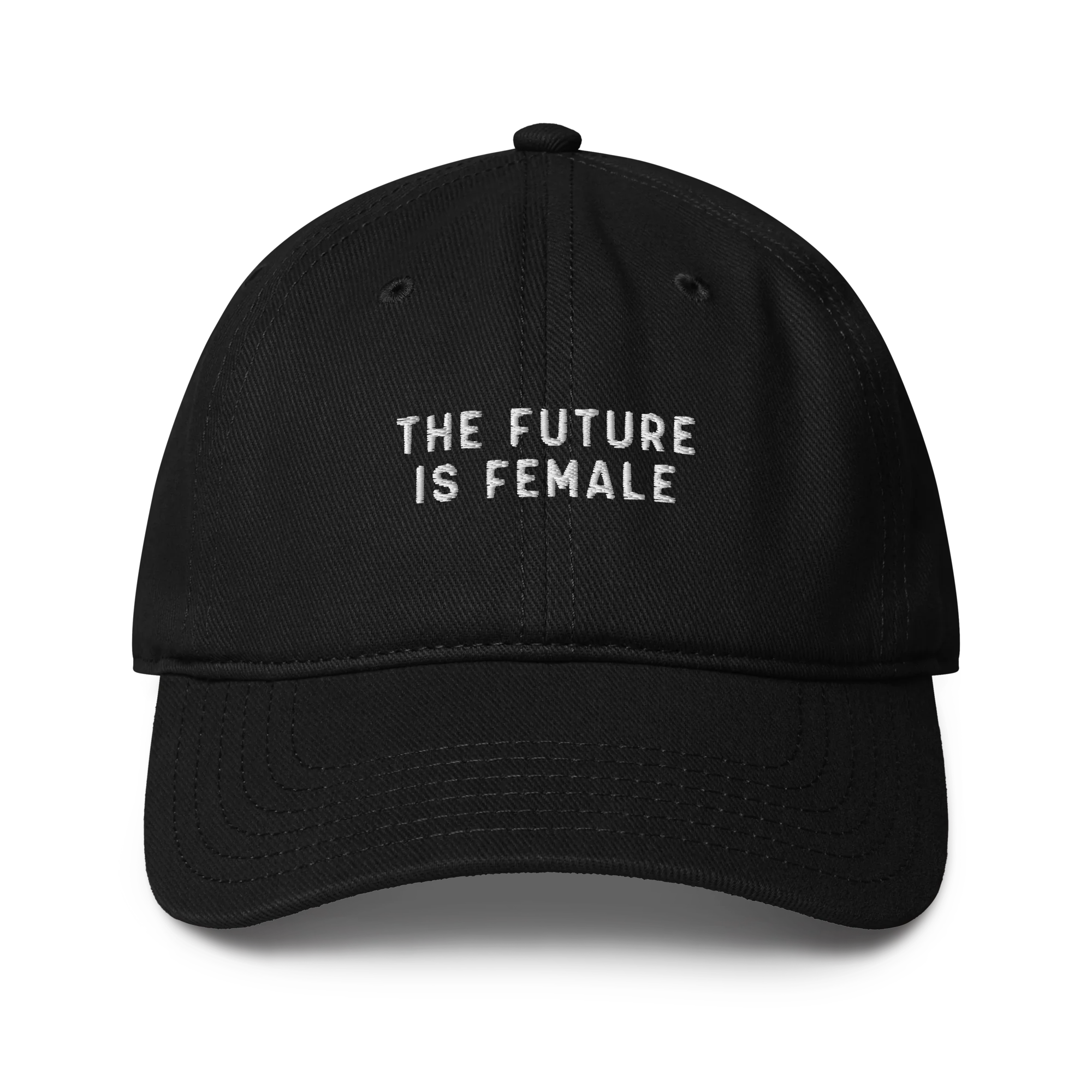 The Future Is Female Embroidered Baseball Cap - Image 10