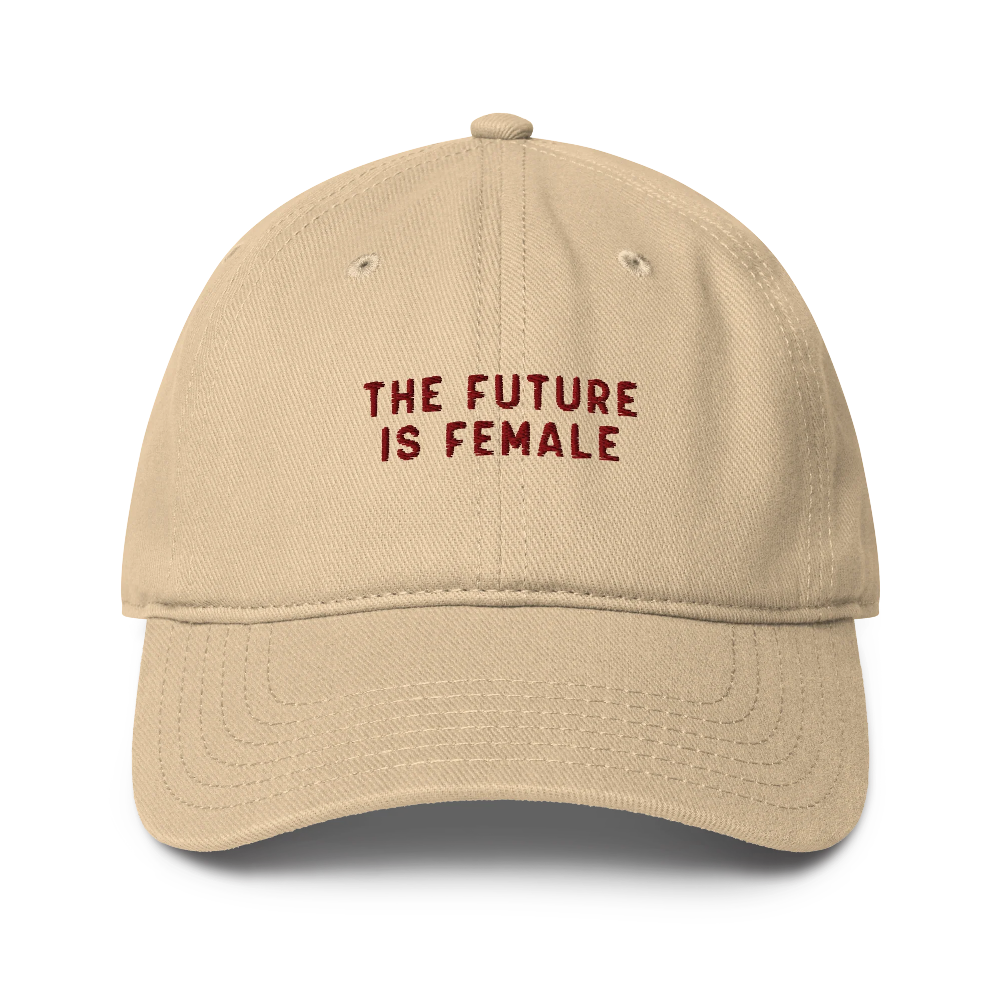 The Future Is Female Embroidered Baseball Cap - Image 4