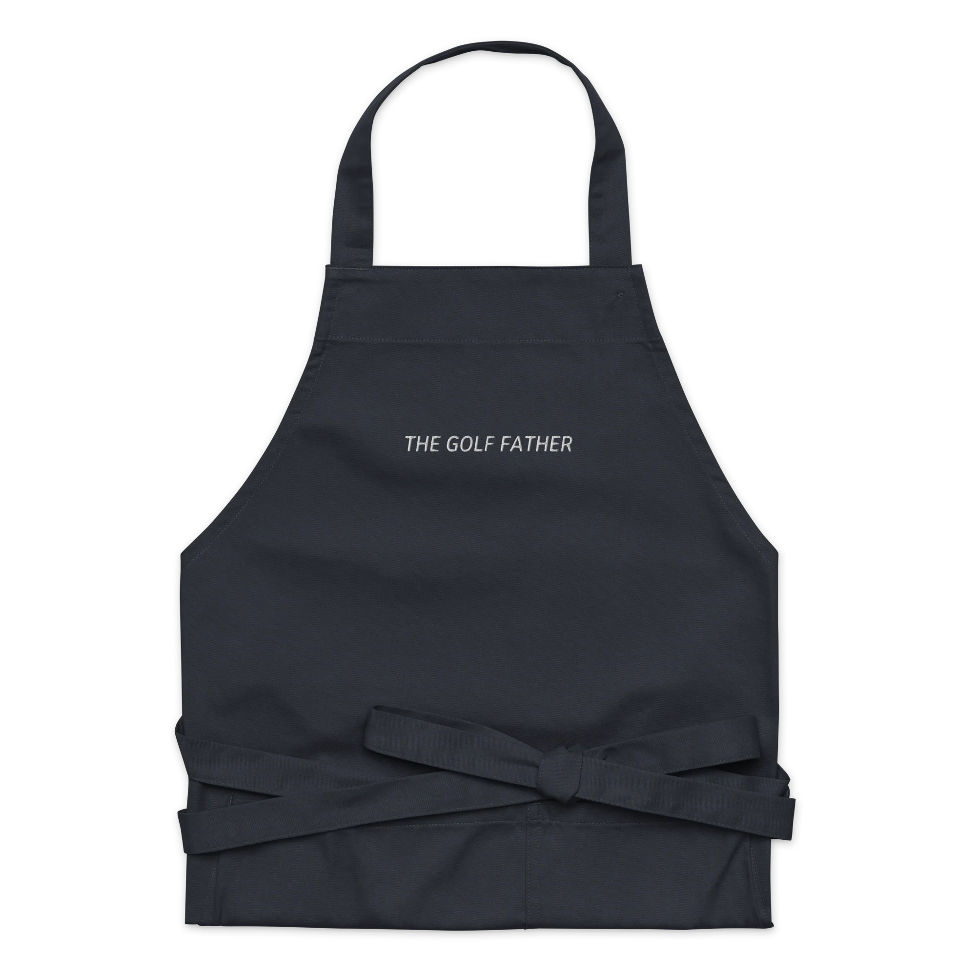 The Golf Father Embroidered Organic Cotton Apron - Image 7