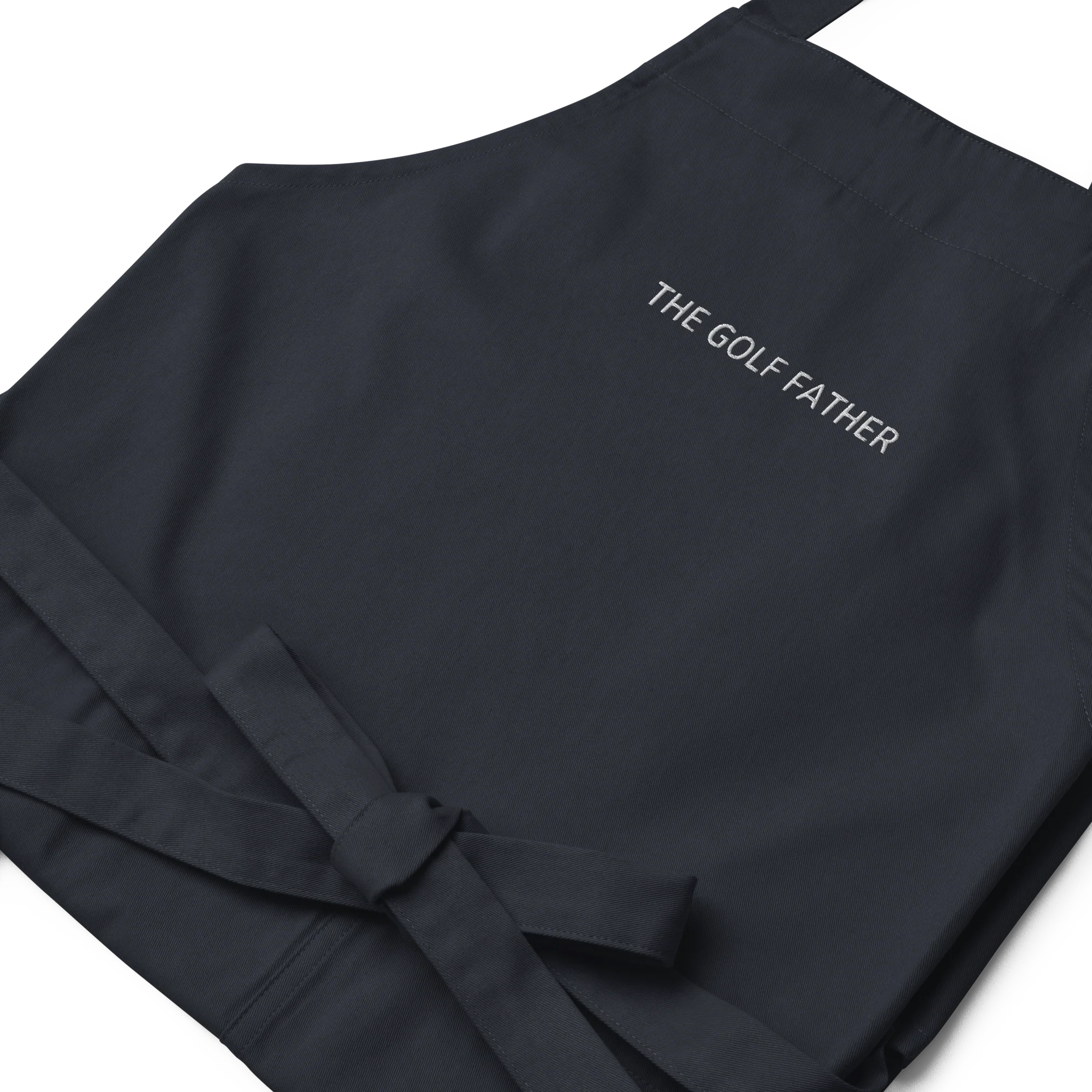 The Golf Father Embroidered Organic Cotton Apron - Image 8