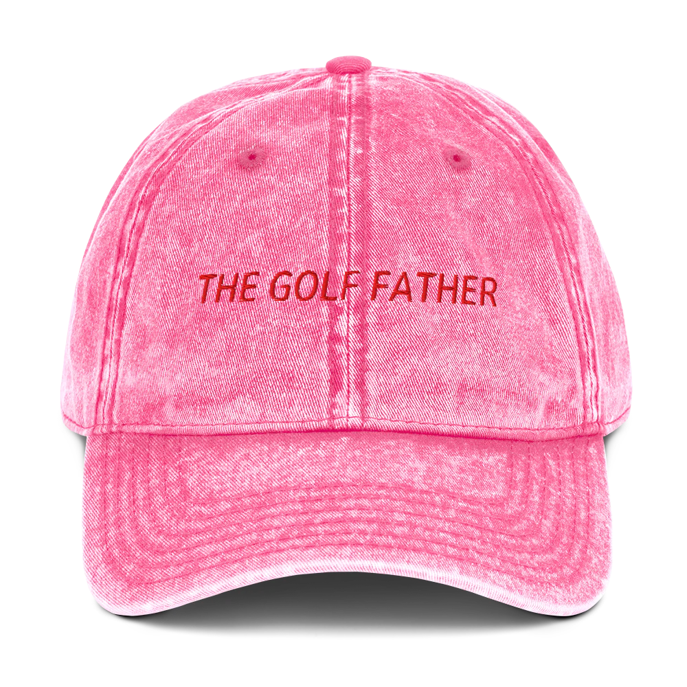 The Golf Father Embroidered Vintage Cap - Image 8