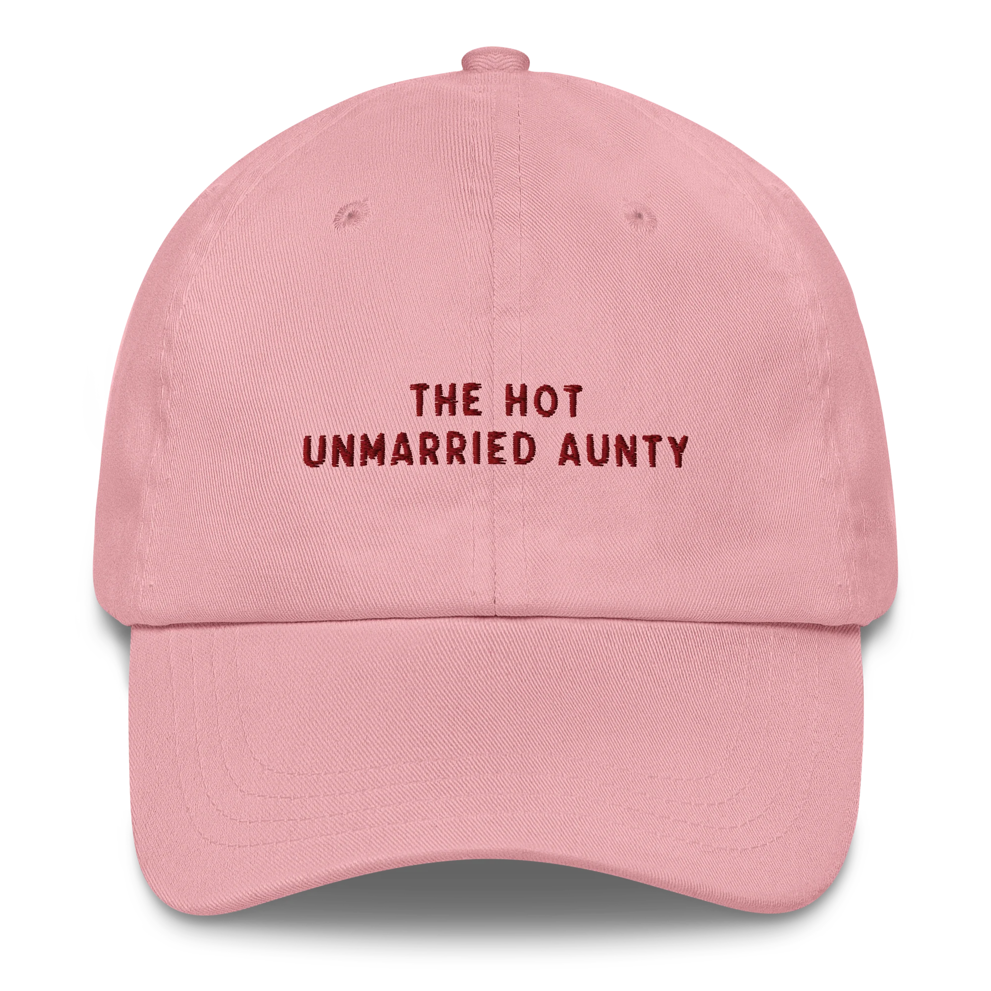 The Hot Unmarried Aunty Embroidered Cap