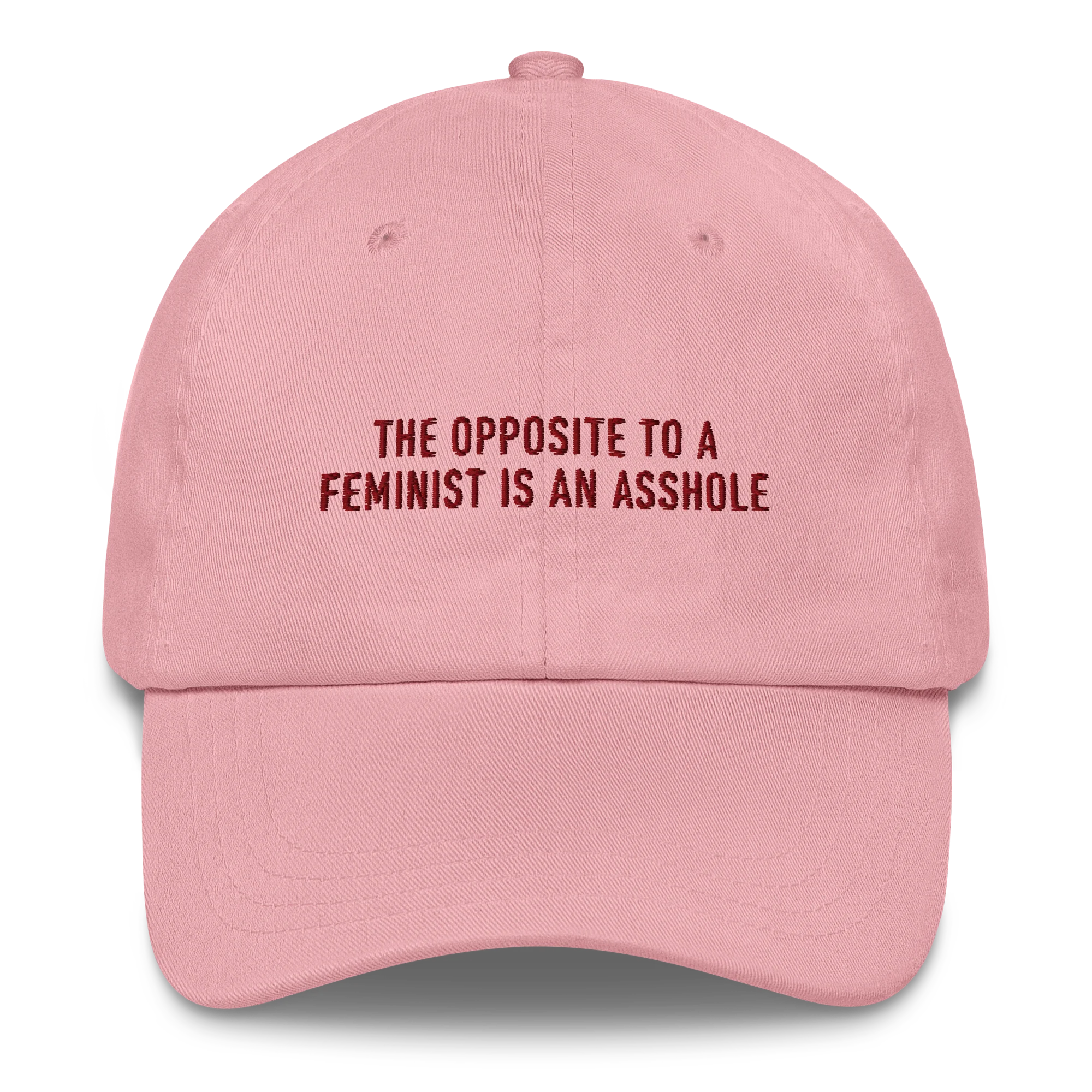 The Opposite to a Feminist is an Asshole Embroidered Cap - Image 3