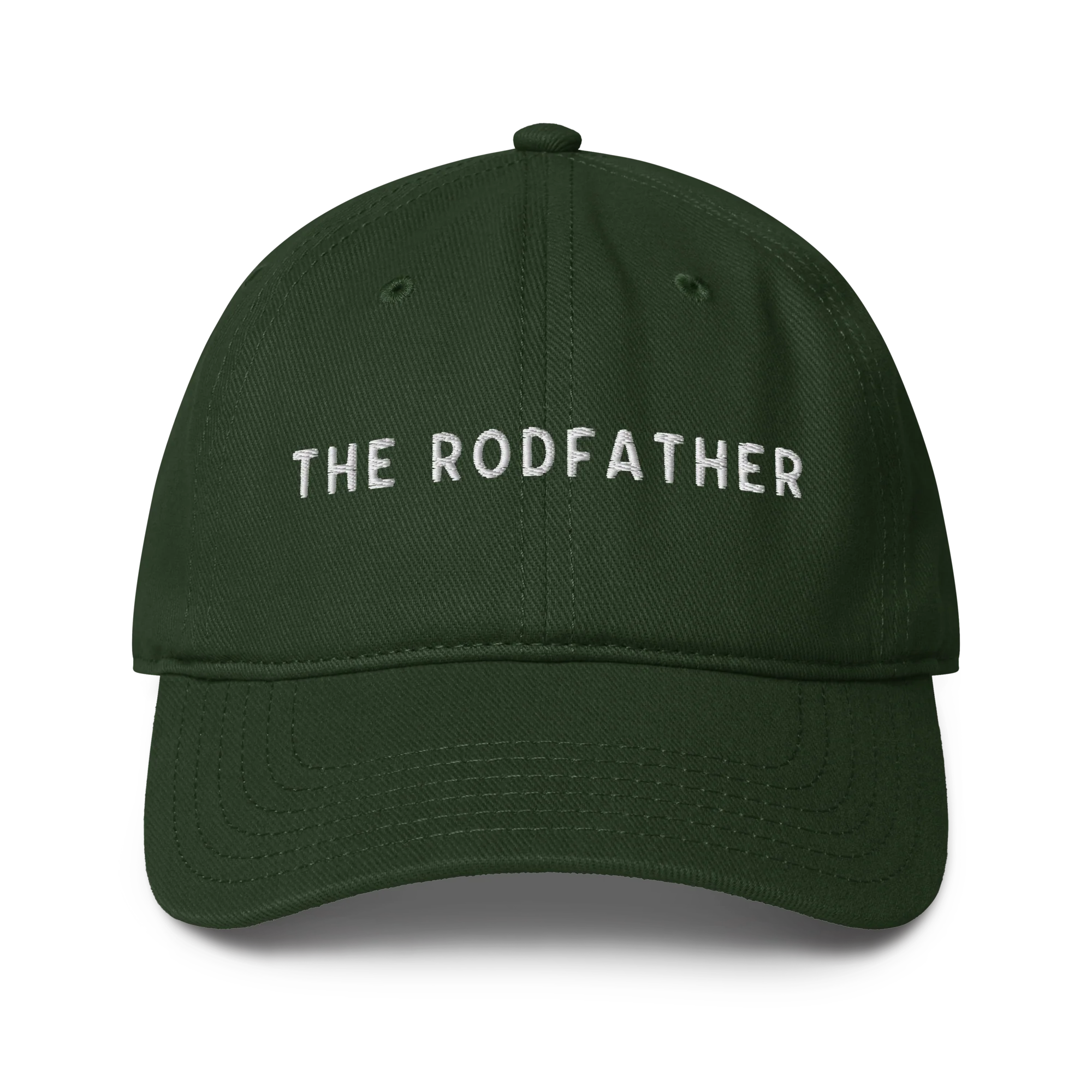 The Rodfather Fishing Embroidered Baseball Cap