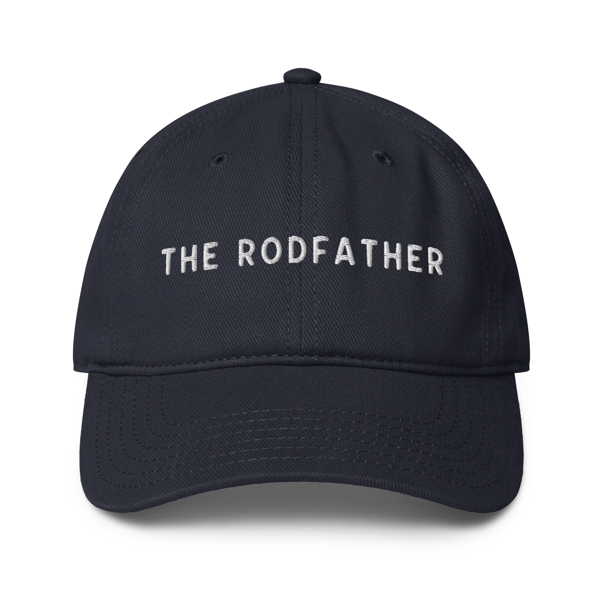 The Rodfather Fishing Embroidered Baseball Cap - Image 3