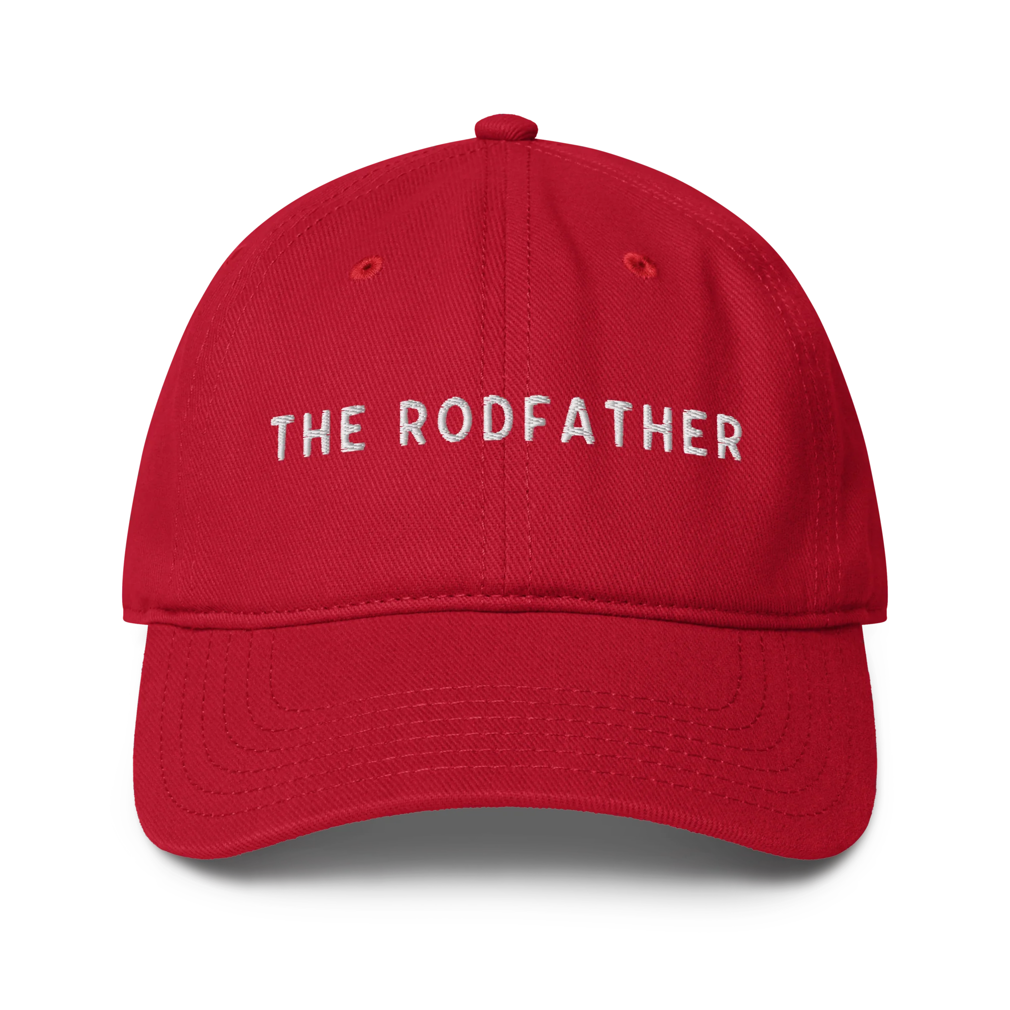 The Rodfather Fishing Embroidered Baseball Cap - Image 8