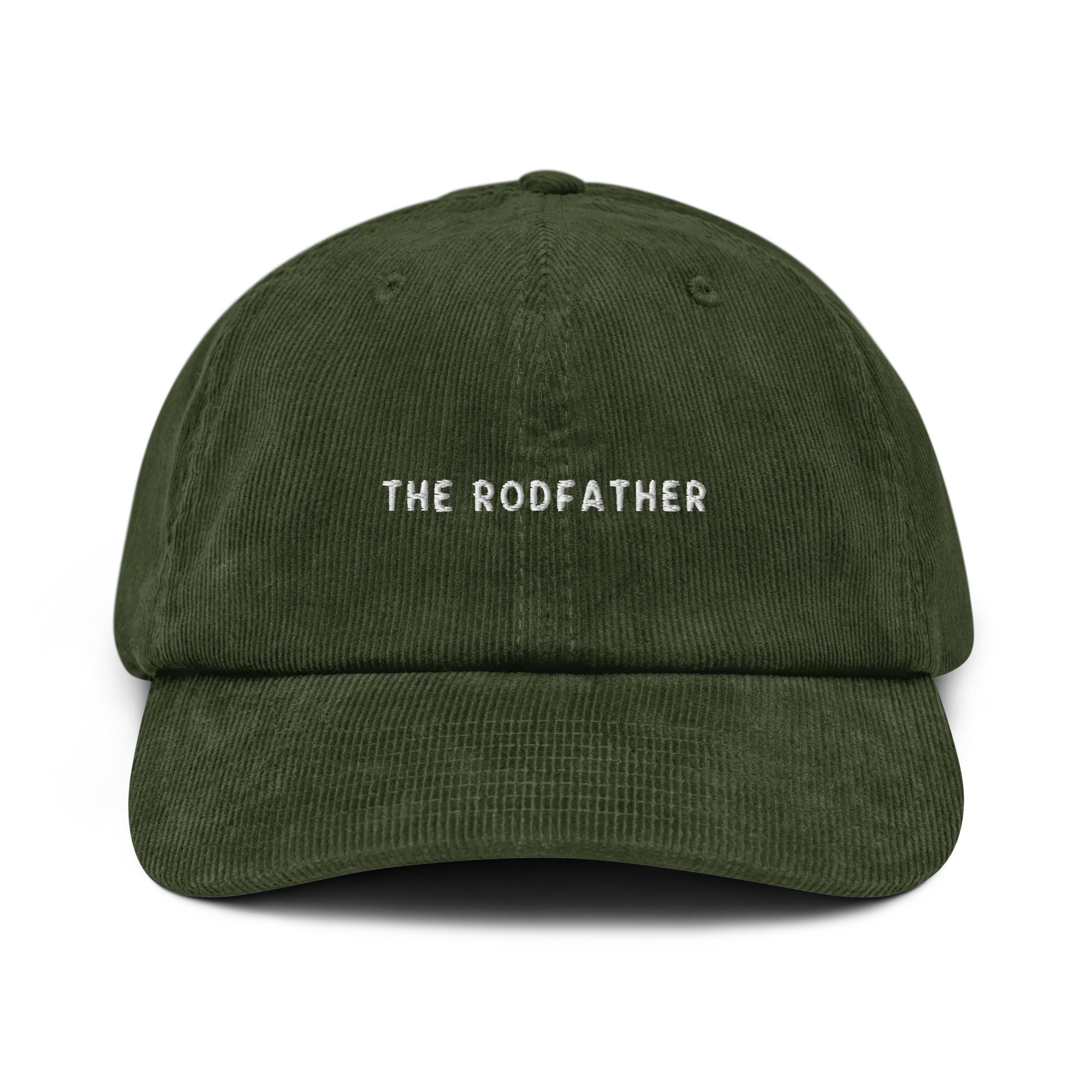 The Rodfather Fishing Embroidered Corduroy Hat